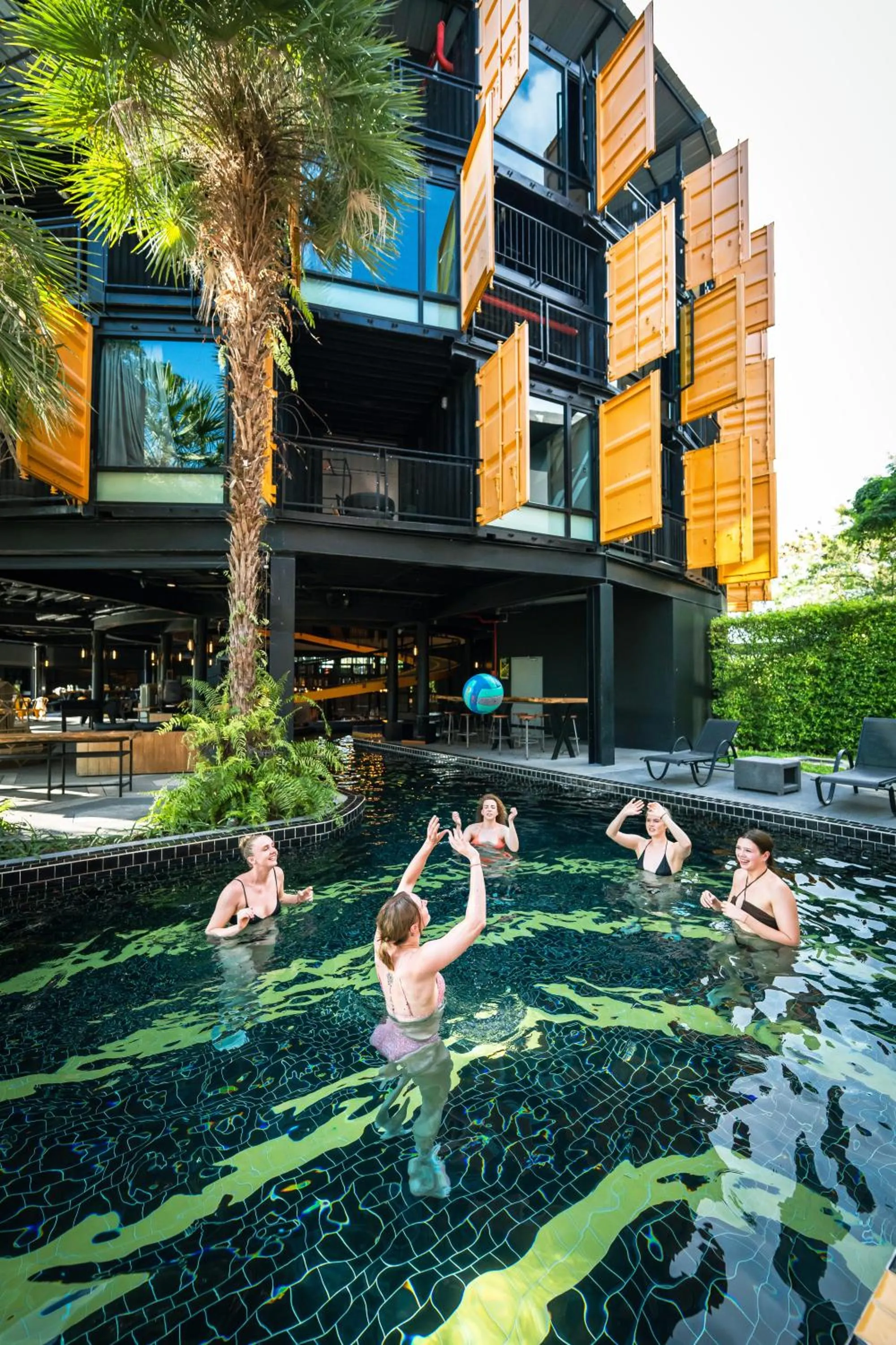 Swimming pool in Hivetel Phuket