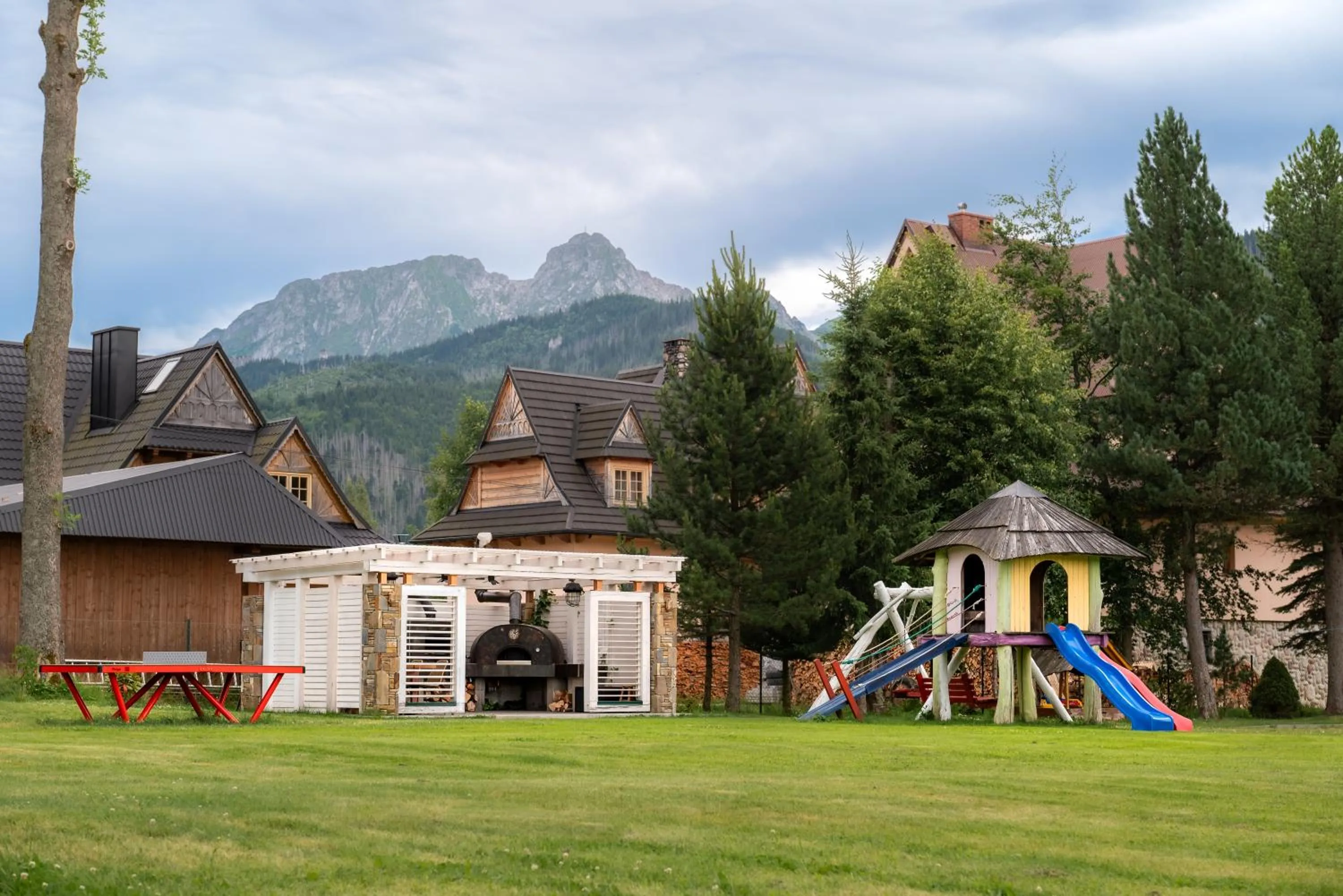 Natural landscape in Zakątek Pod Smrekami