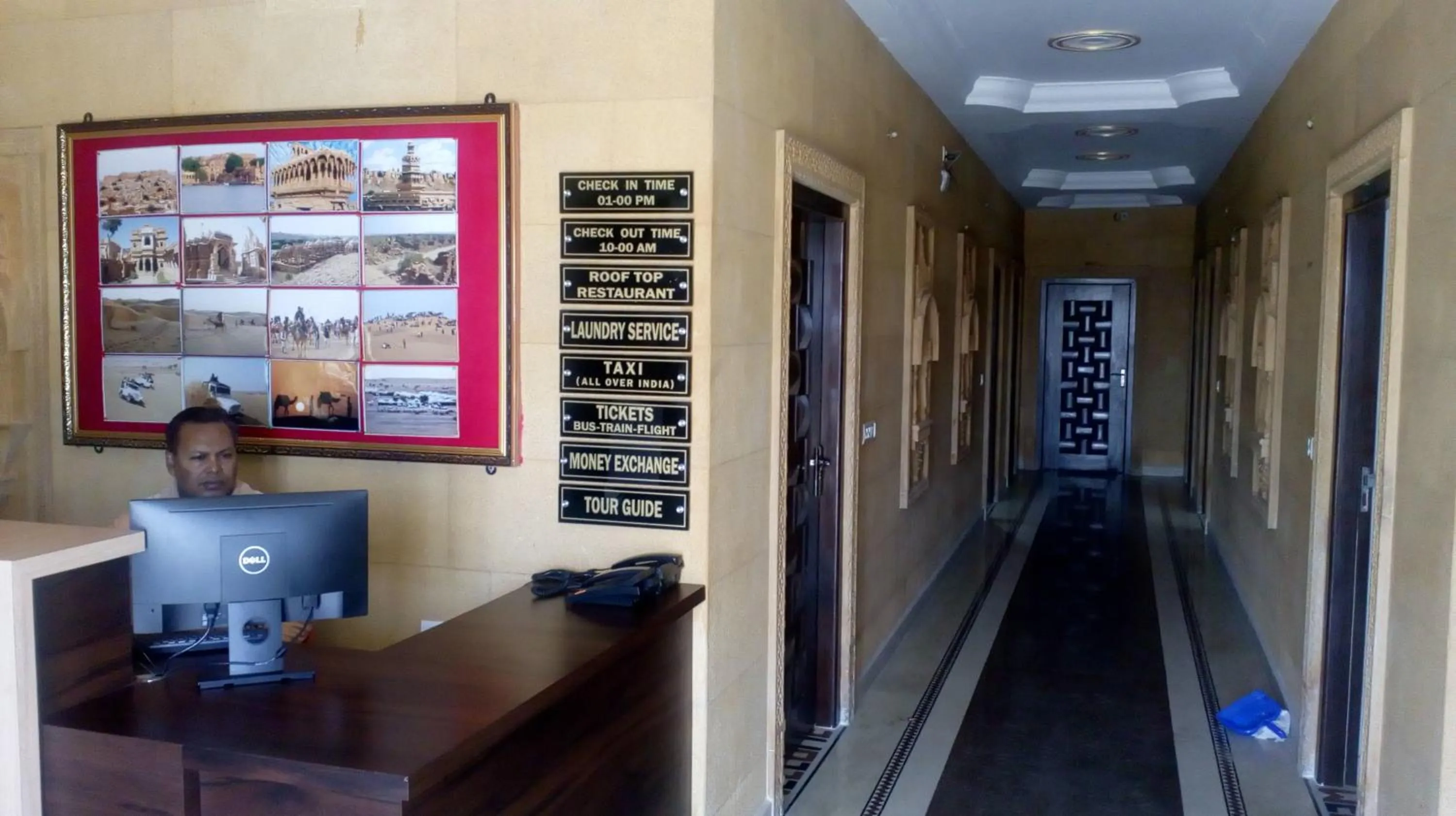 Lobby or reception in Hotel Oasis Jaisalmer