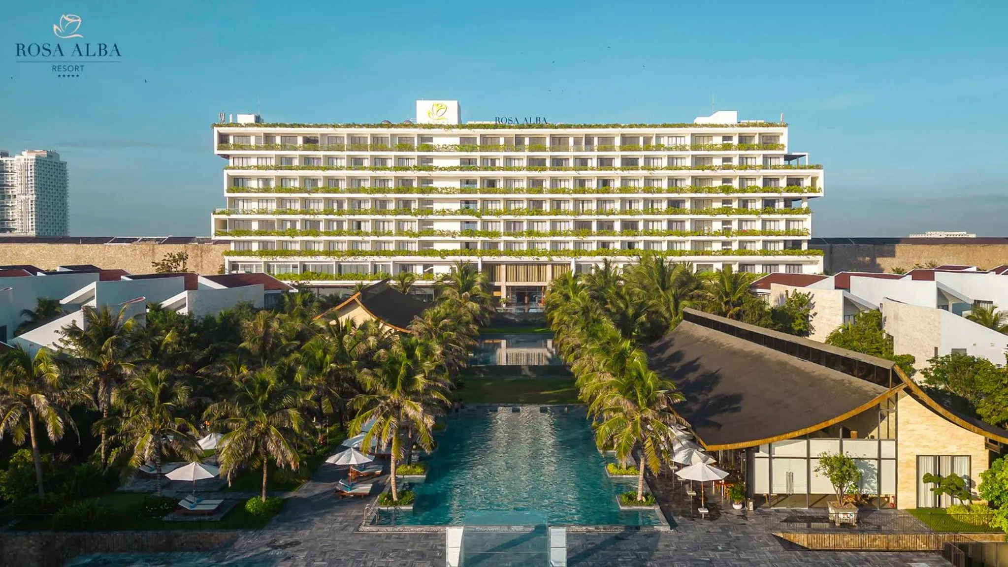 Property building in Rosa Alba Resort & Villas Tuy Hoa