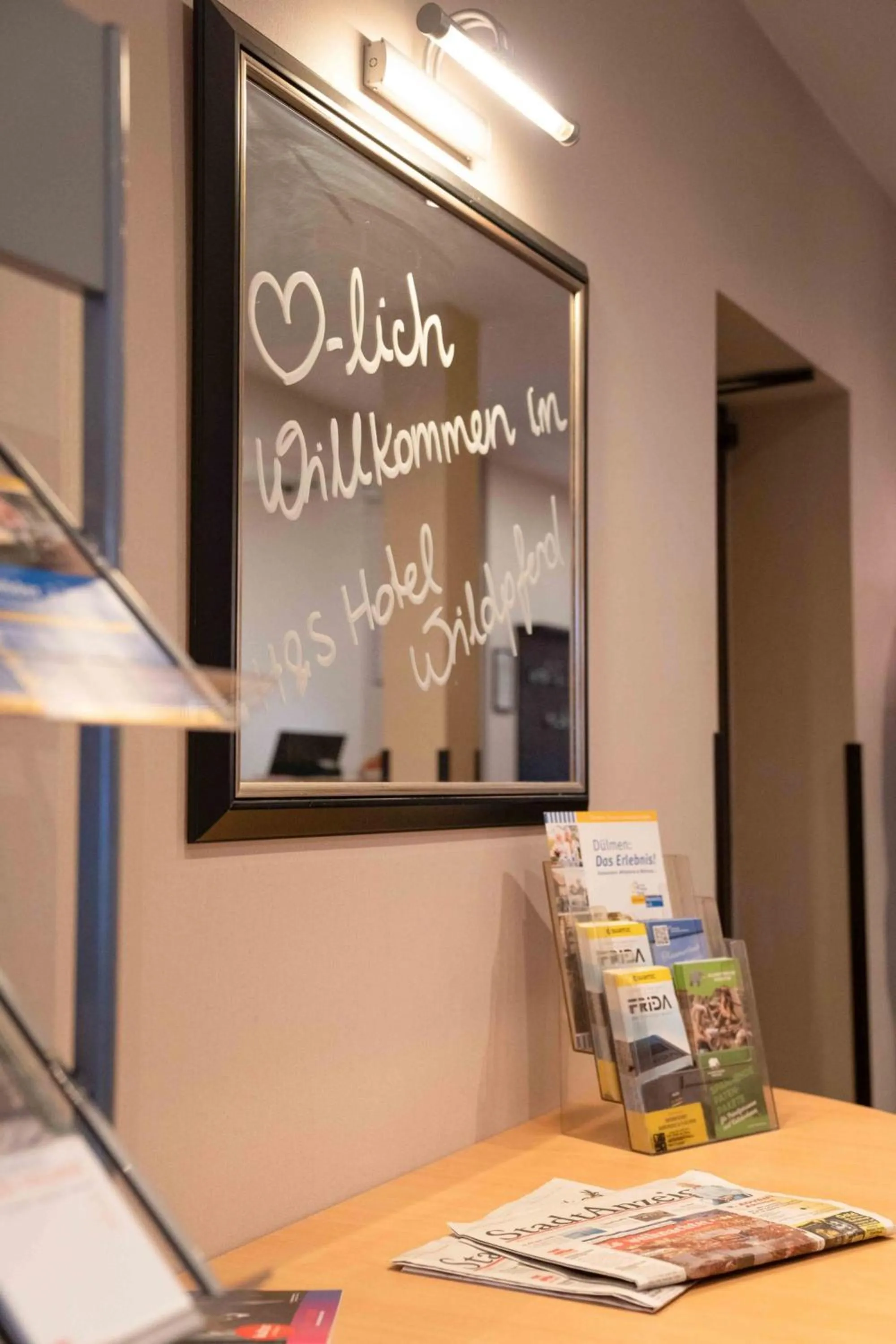 Decorative detail in Hotel Wildpferd Dülmen