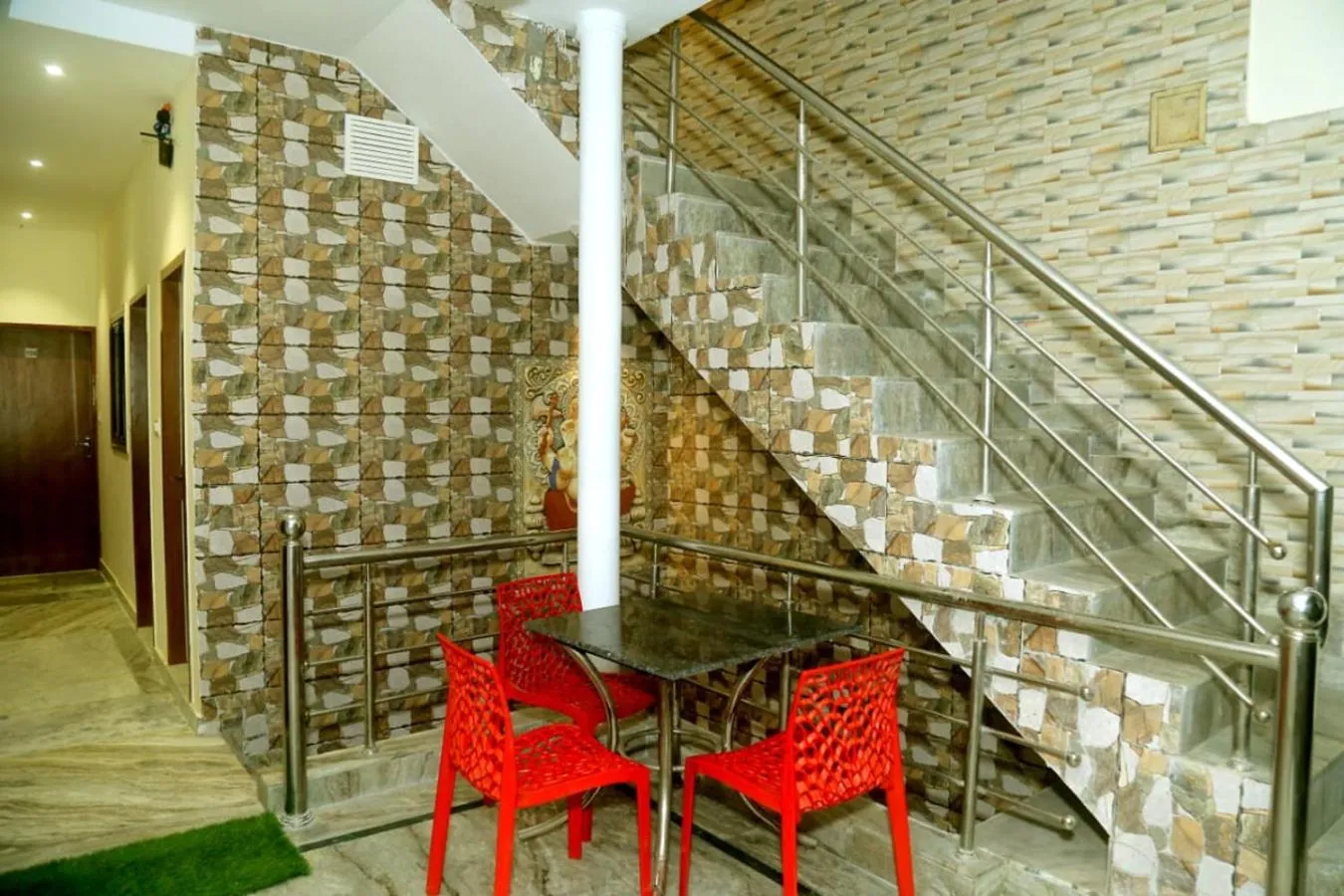 Living room in Pyrenees Homestay