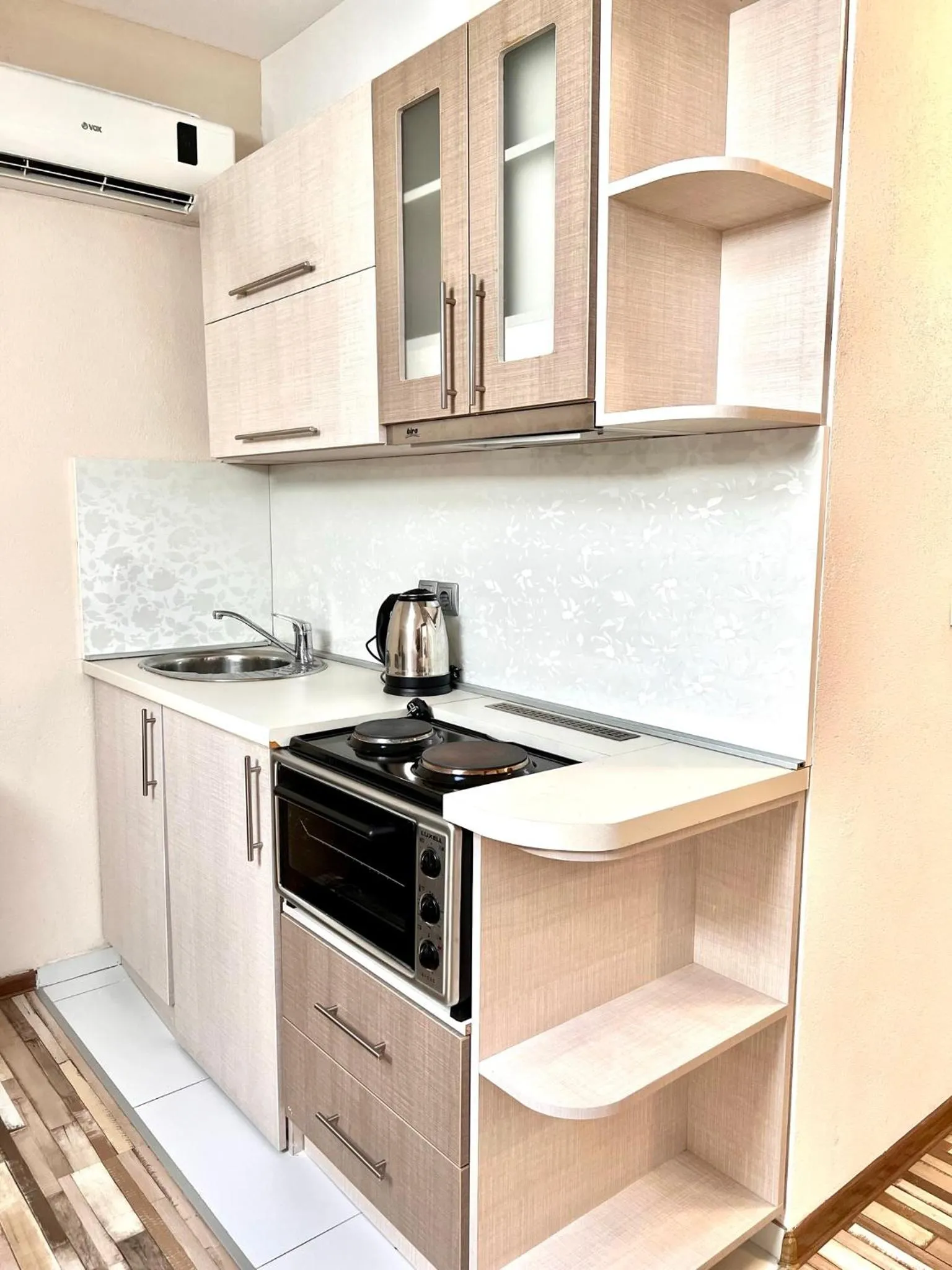 Kitchen or kitchenette in Hotel & Spa Villa Luxe