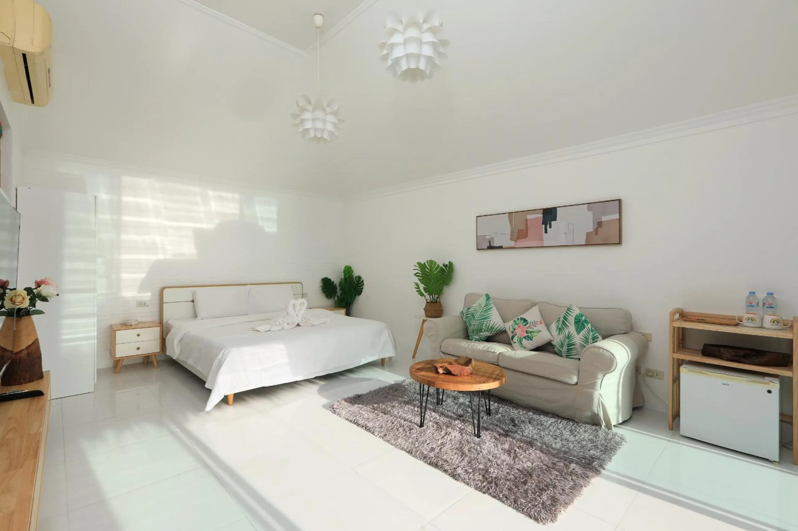 Bed in Daydream villa resort