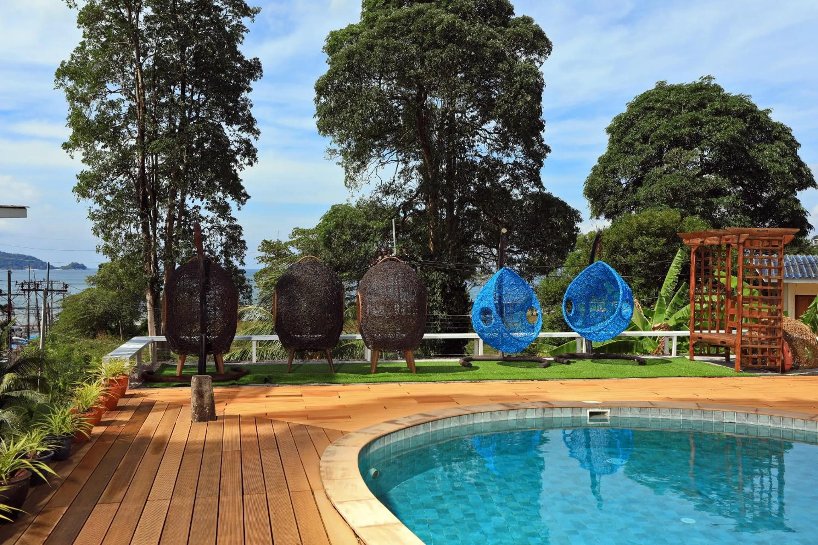 Swimming pool in Daydream villa resort