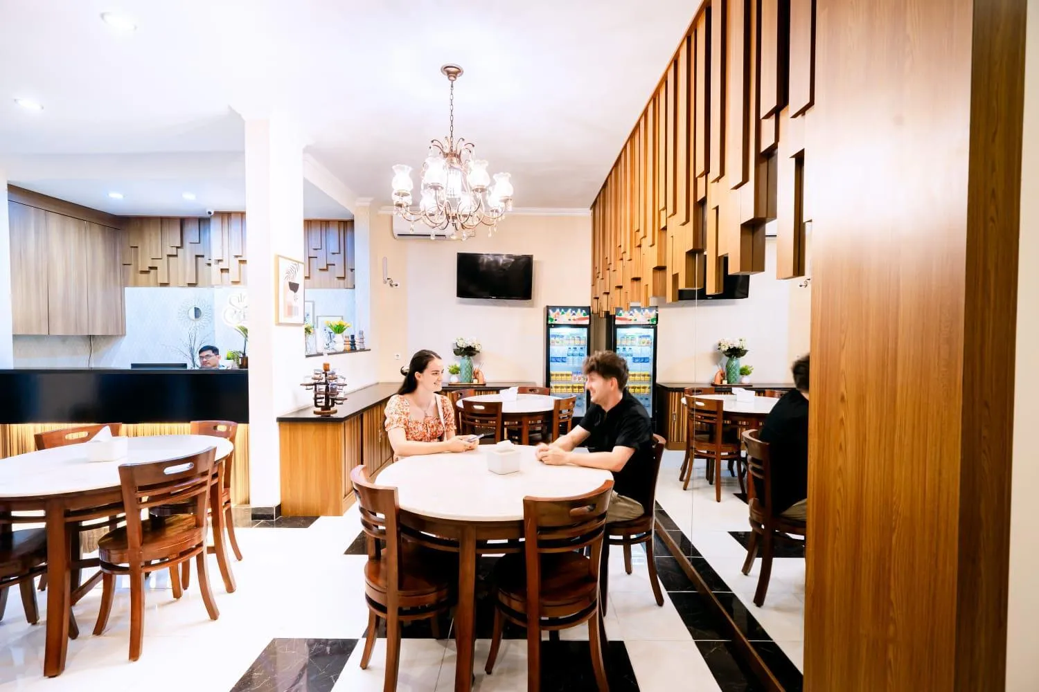 Lobby or reception in Selaras Inn Syariah