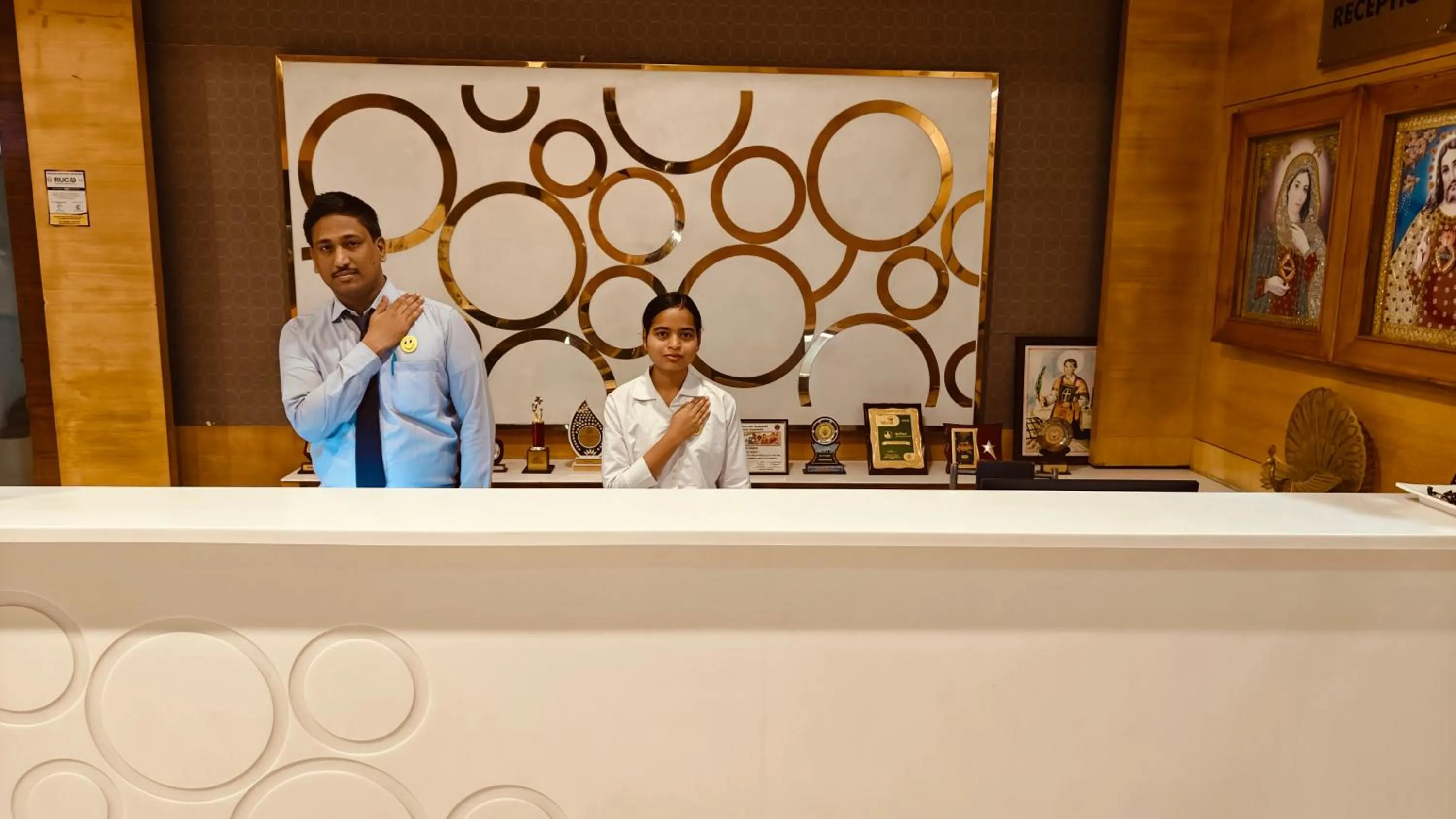 Lobby or reception in Alps Residency - A Bergamont Hotel, Krishnagiri