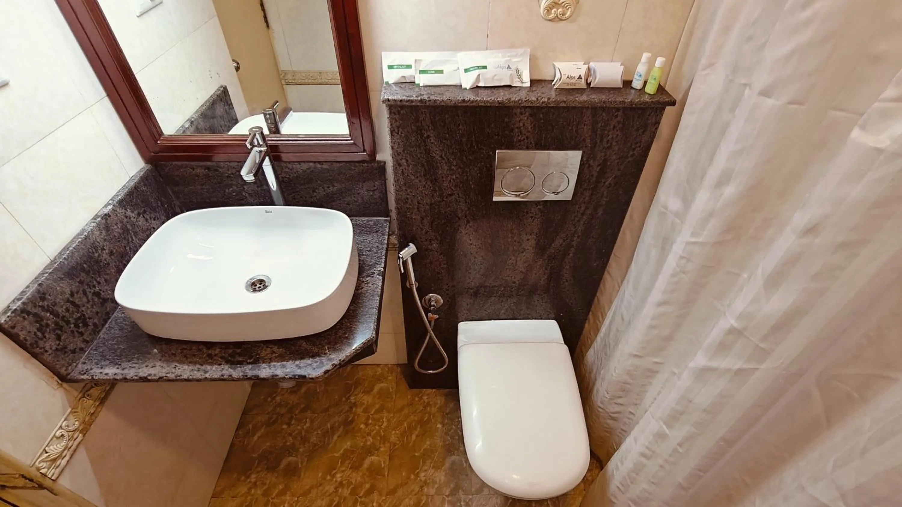 Toilet in Alps Residency - A Bergamont Hotel, Krishnagiri