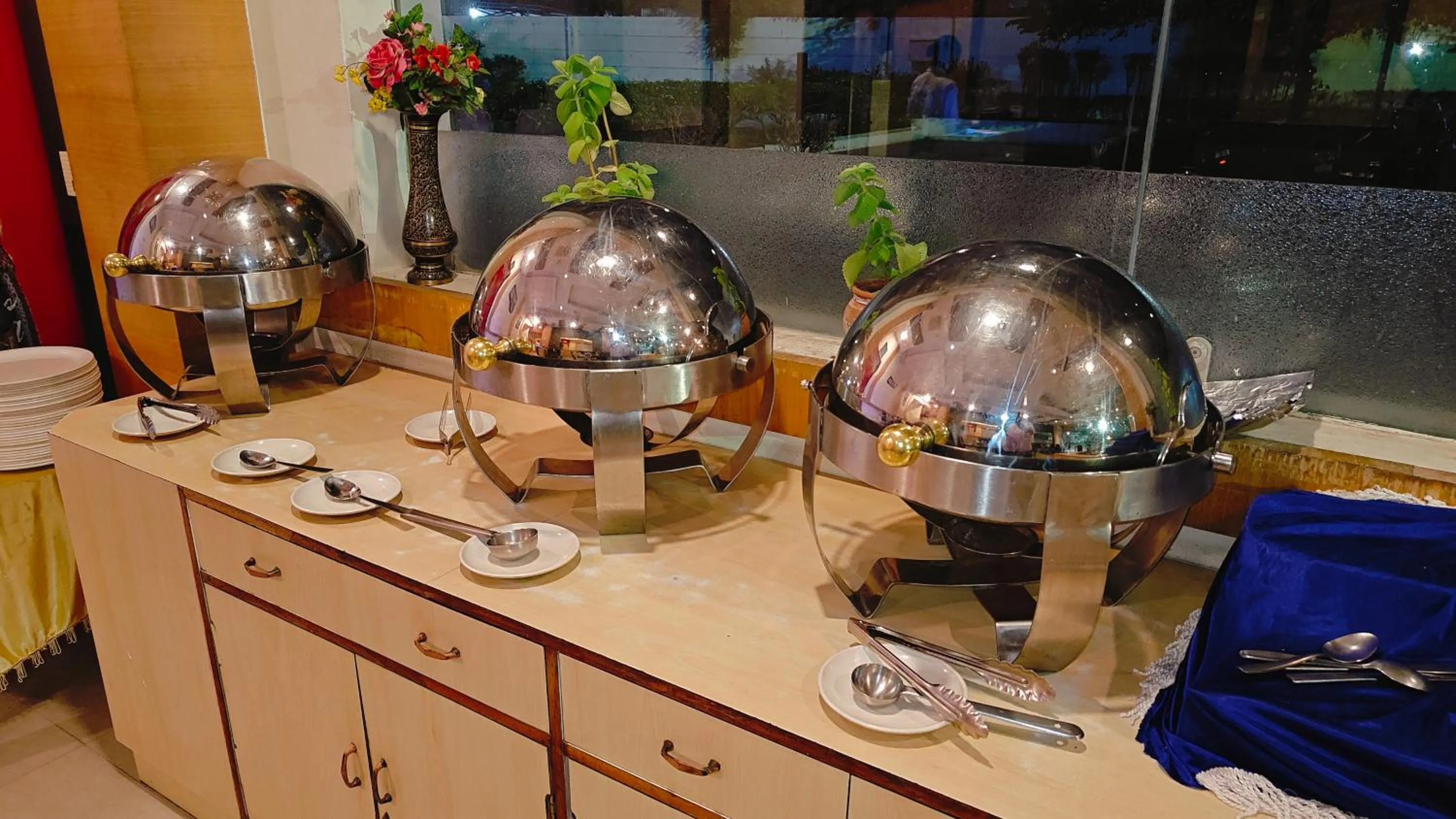 Buffet breakfast in Alps Residency - A Bergamont Hotel, Krishnagiri