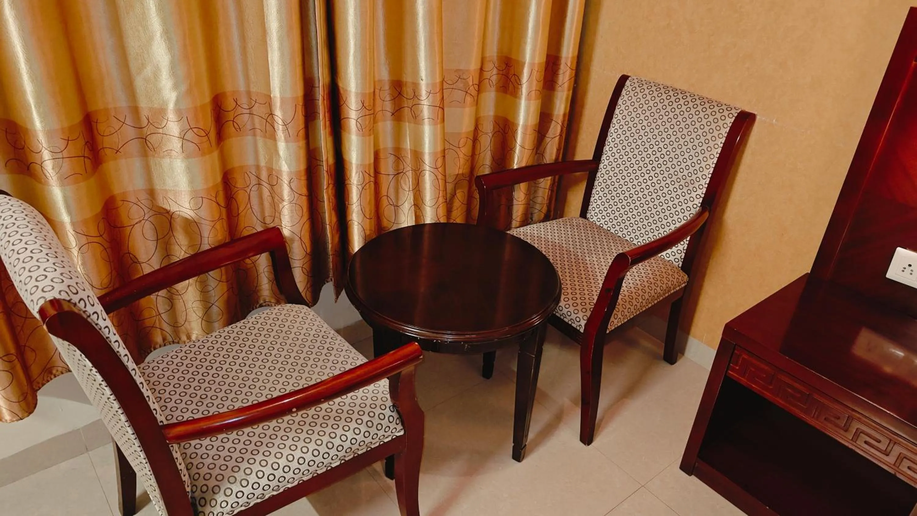 Seating area in Alps Residency - A Bergamont Hotel, Krishnagiri
