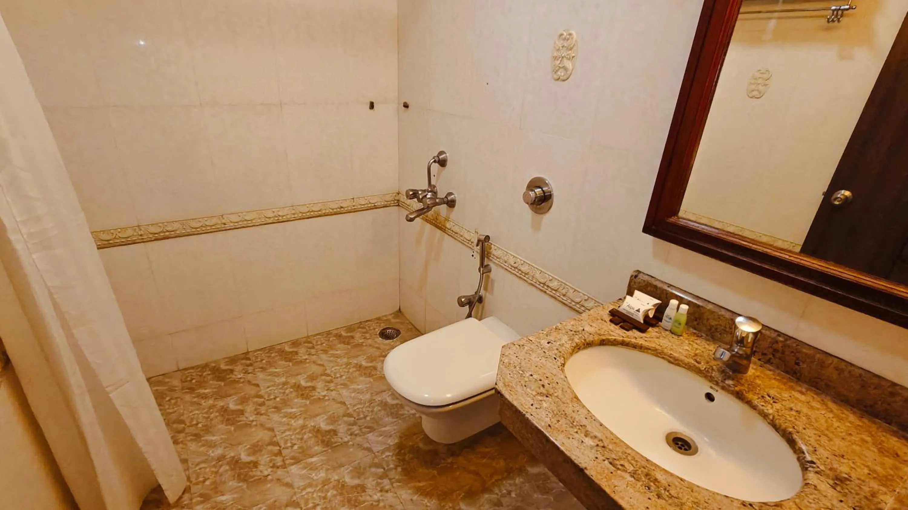 Toilet in Alps Residency - A Bergamont Hotel, Krishnagiri