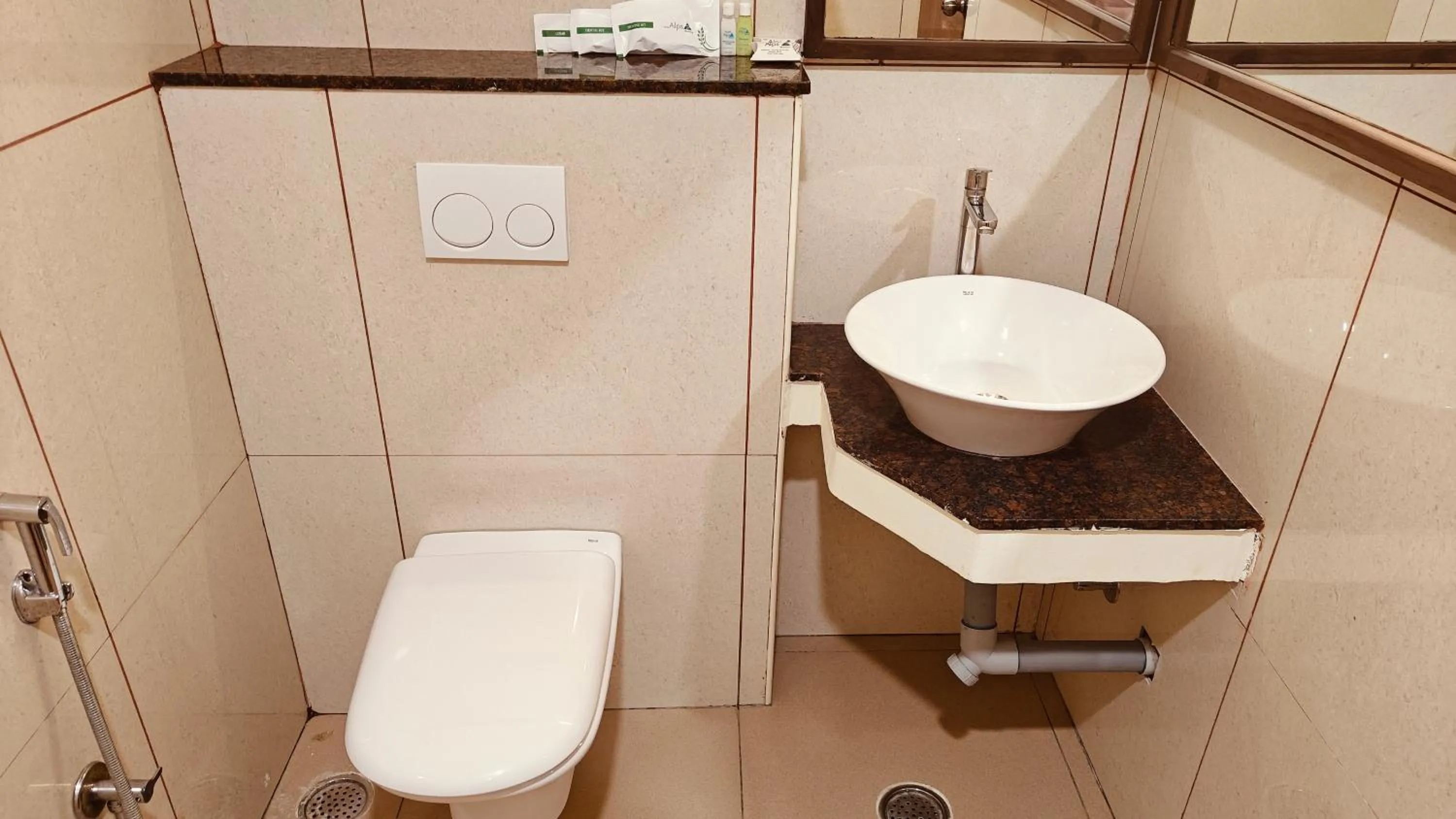 Toilet in Alps Residency - A Bergamont Hotel, Krishnagiri