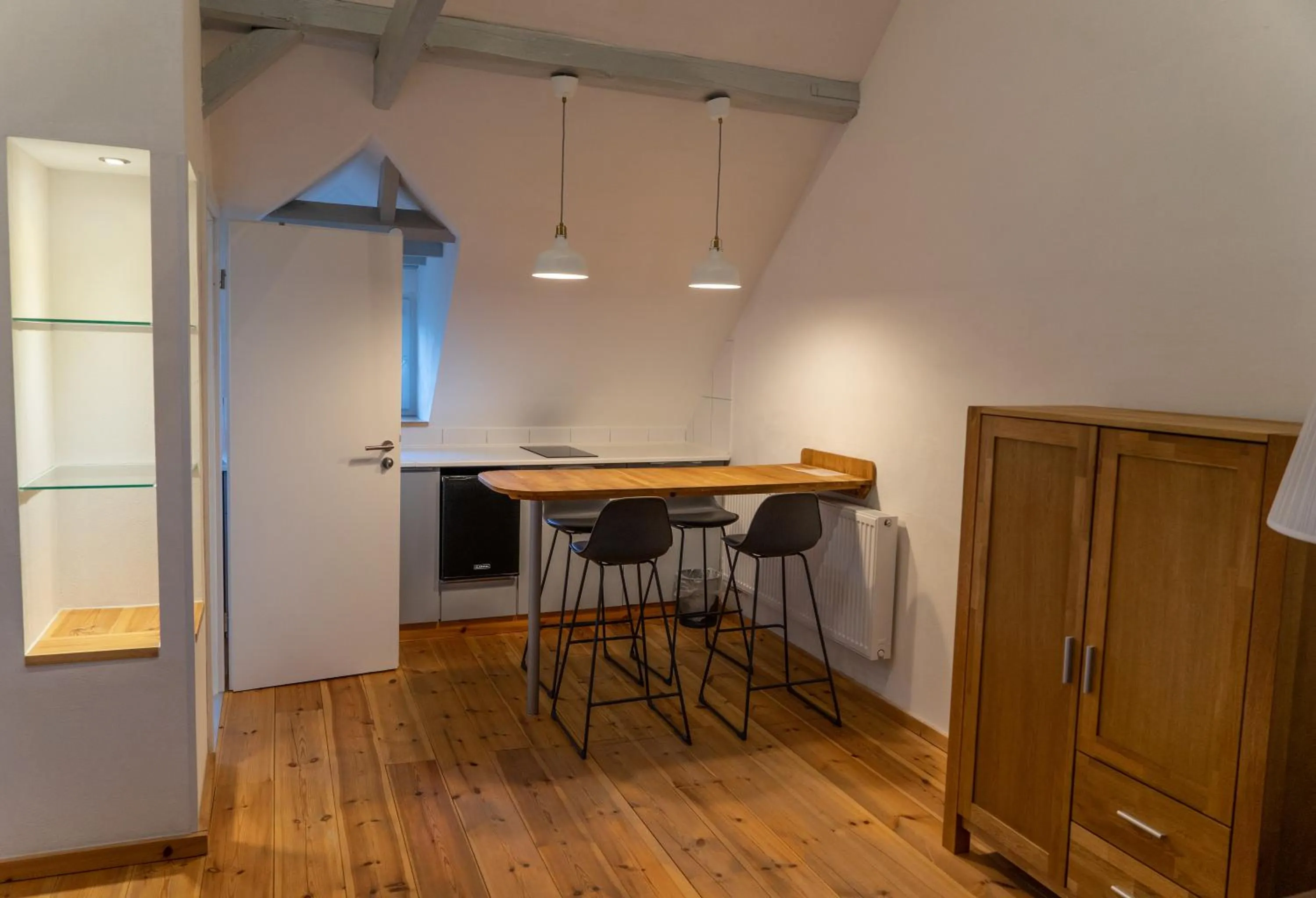 Kitchen or kitchenette in Südhotel