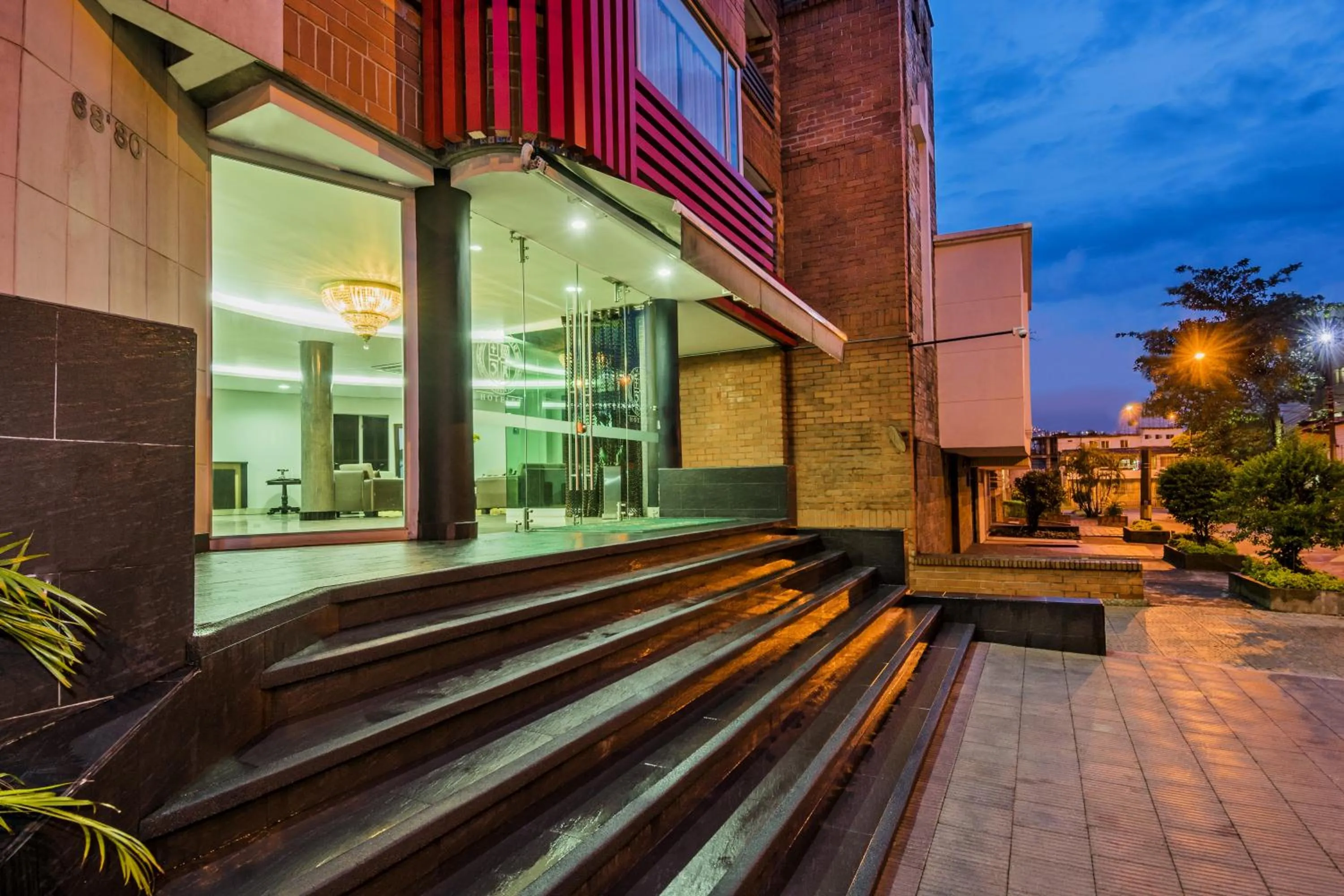 Facade/entrance in Hotel Egina Medellin