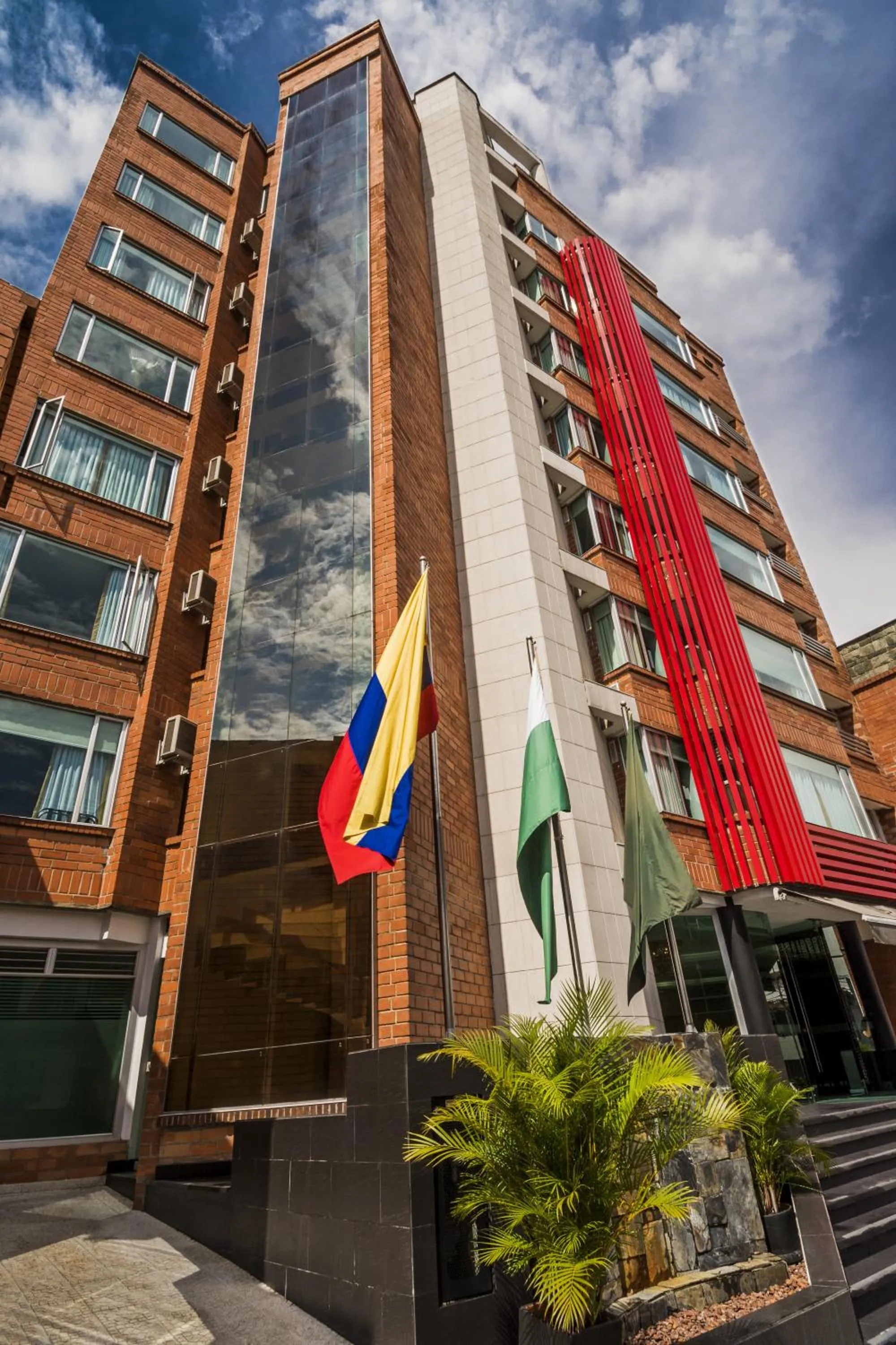 Facade/entrance in Hotel Egina Medellin