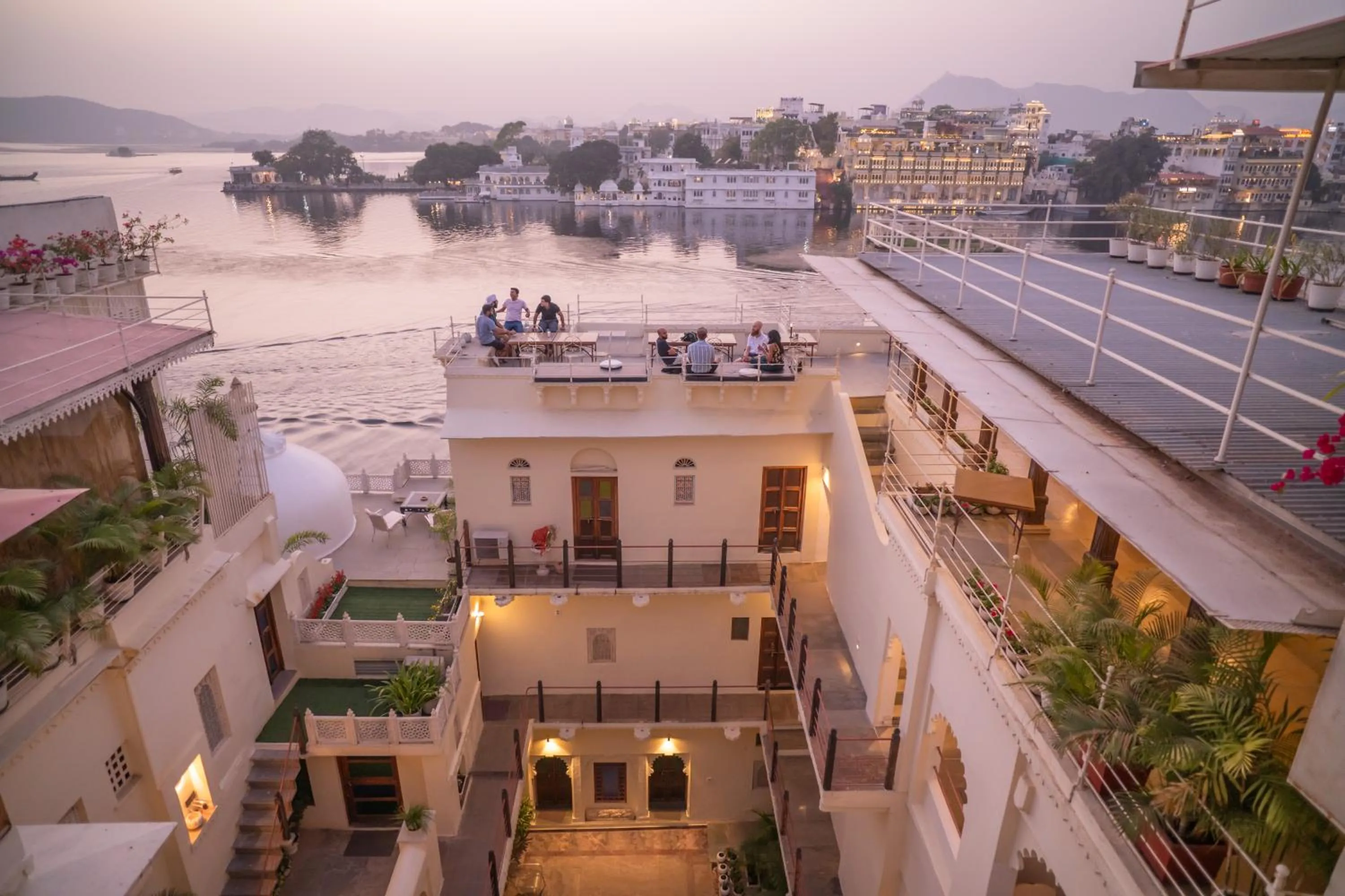 Lake view in Kankarwa Haveli