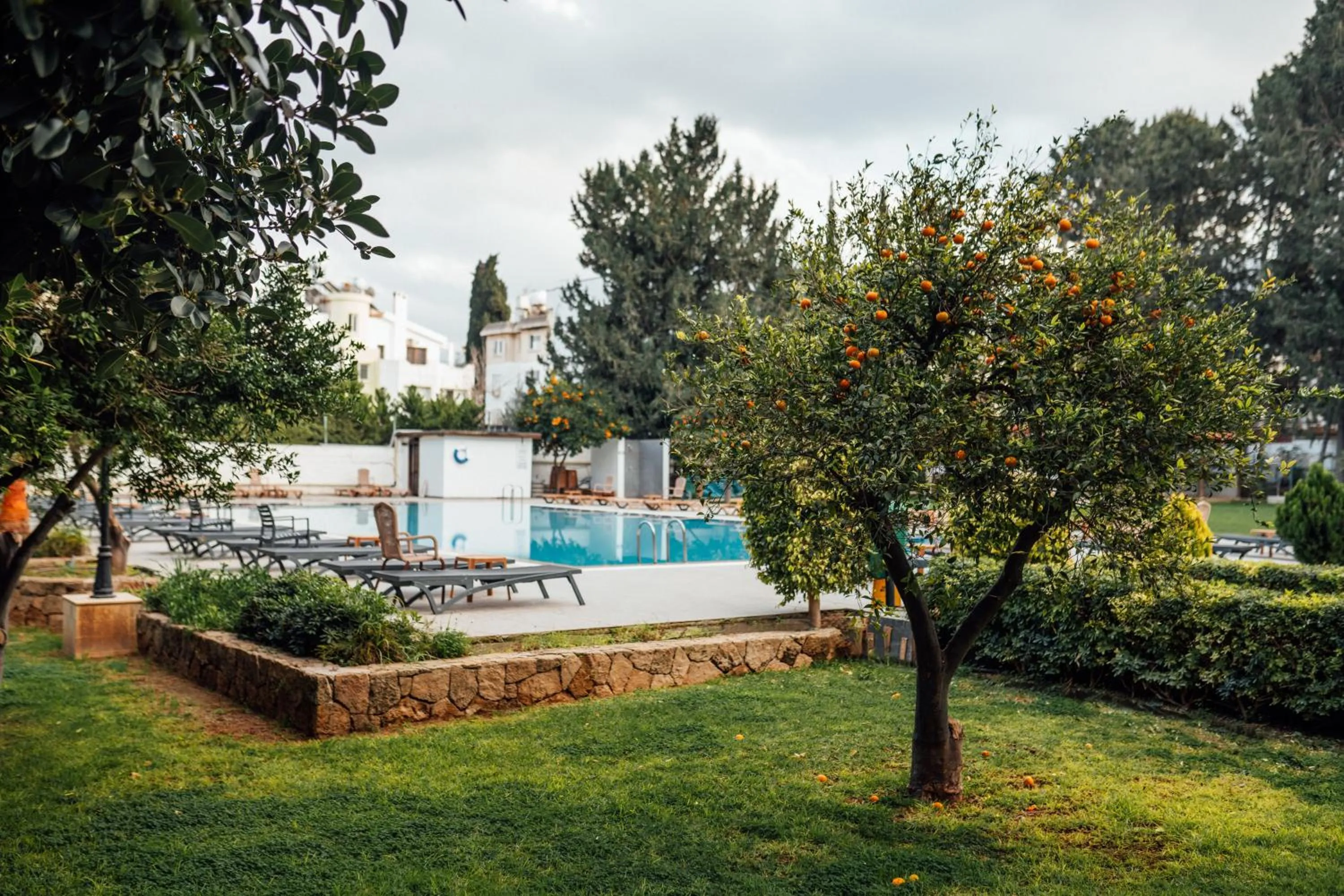 Garden in Hotel Pia Bella