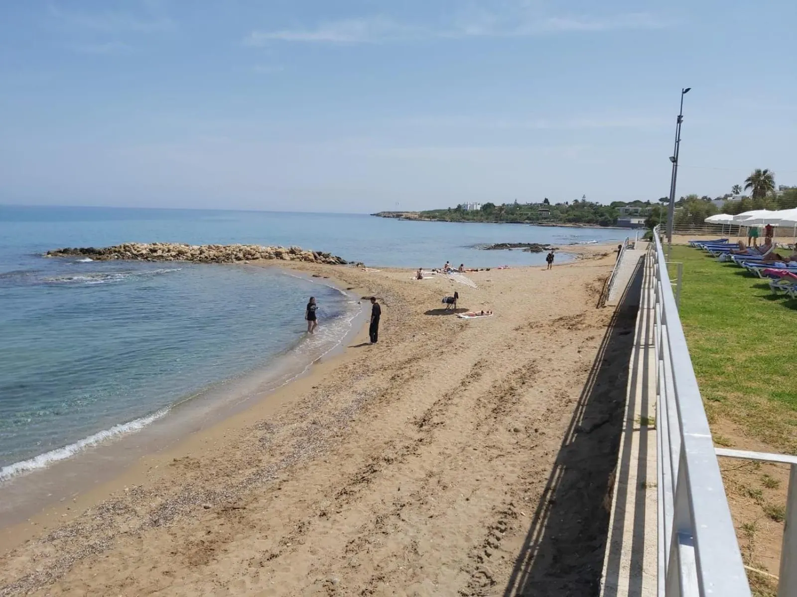 Beach in Hotel Pia Bella