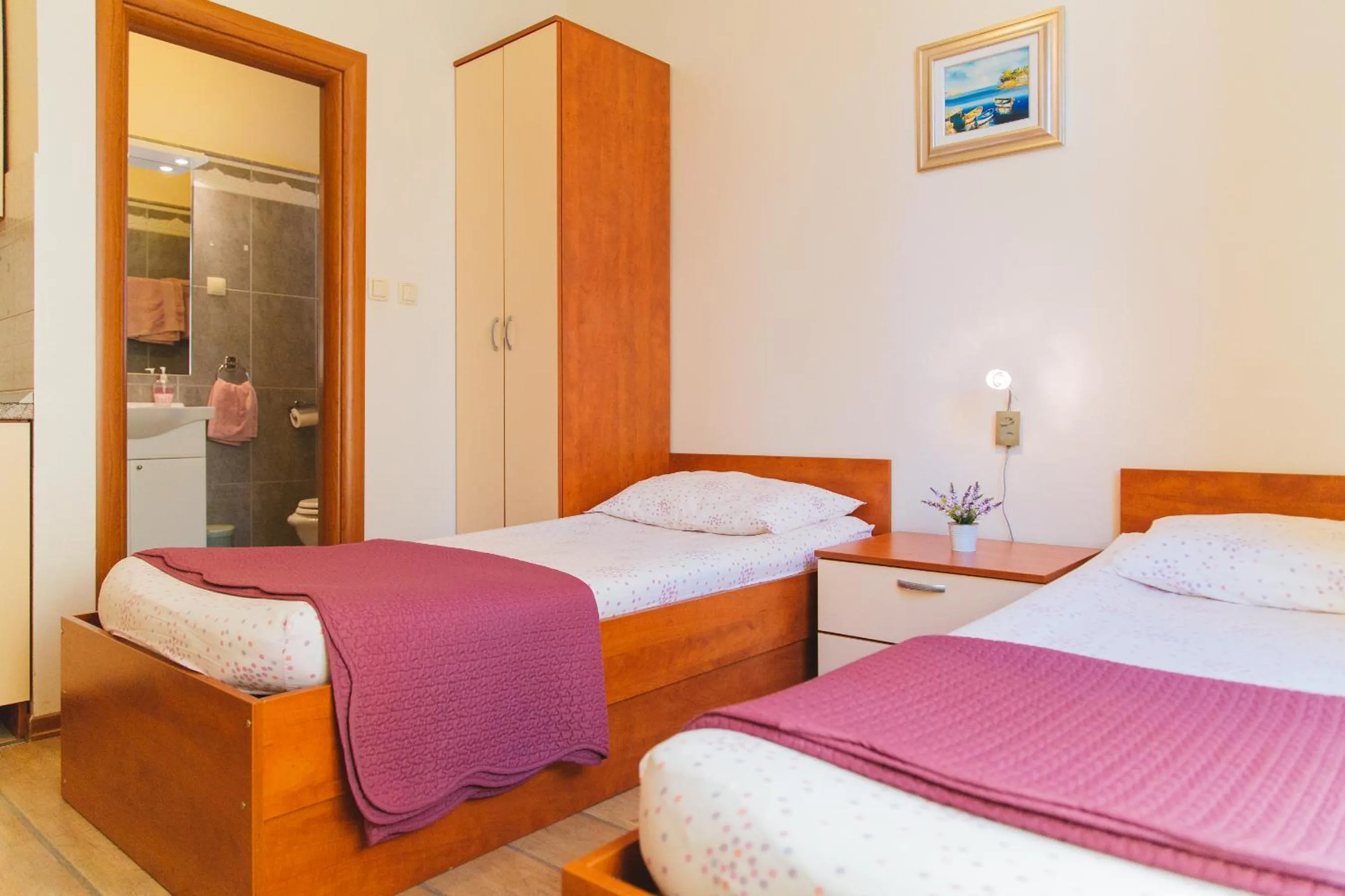 Bedroom, Bed in Villa Spalatina