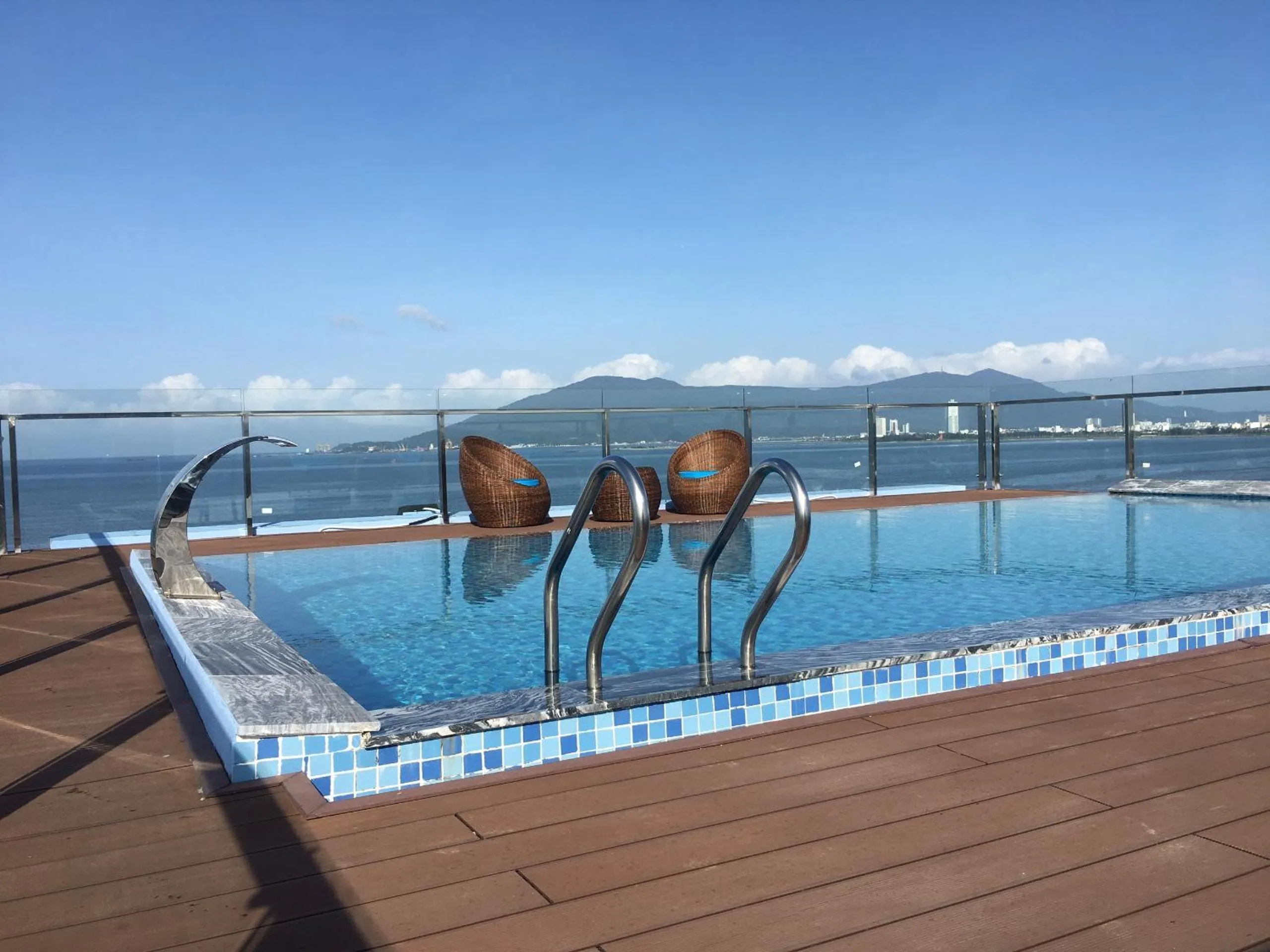 Swimming pool in Gold Boutique Hotel Danang