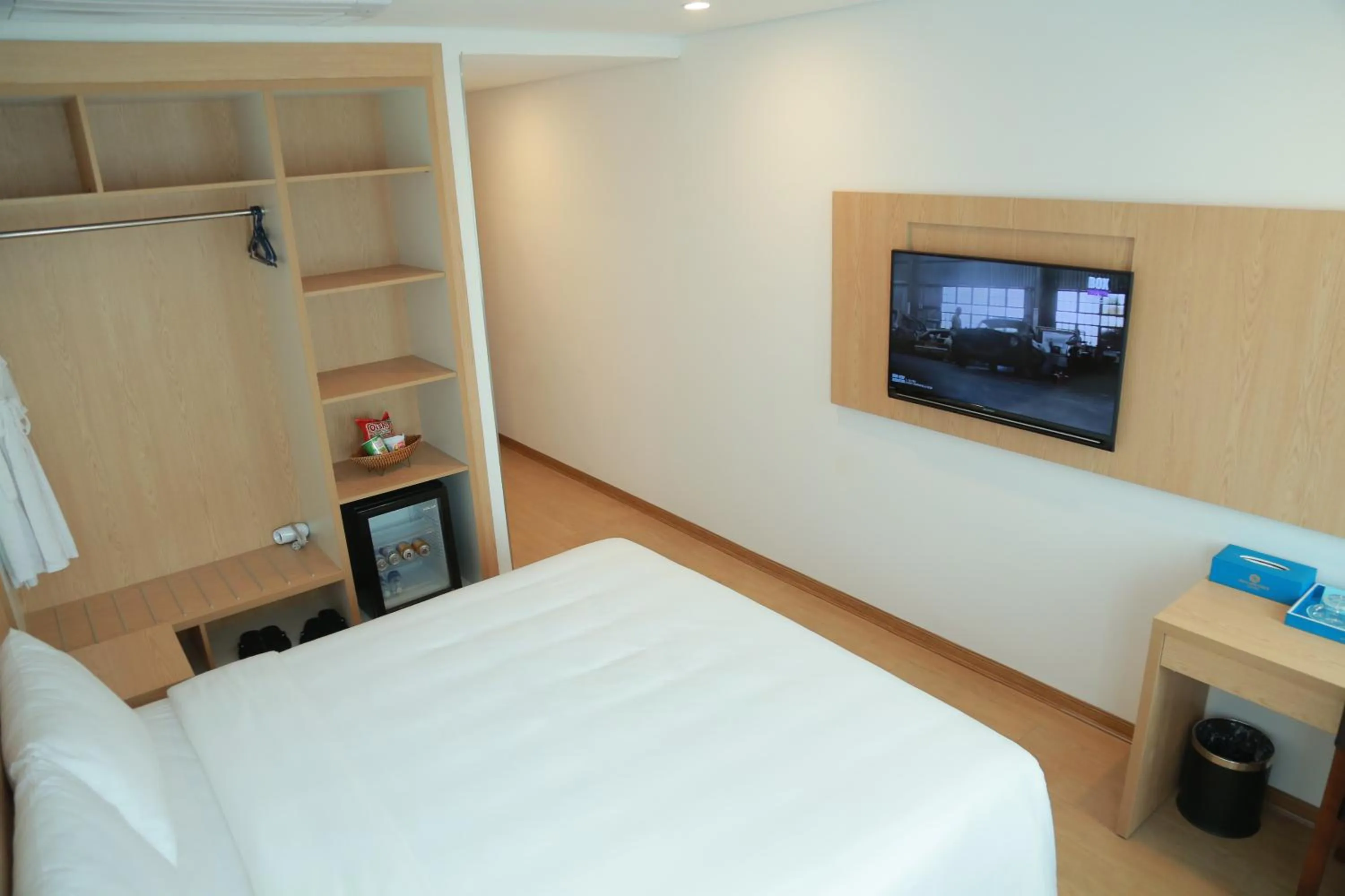 Bed in Gold Boutique Hotel Danang