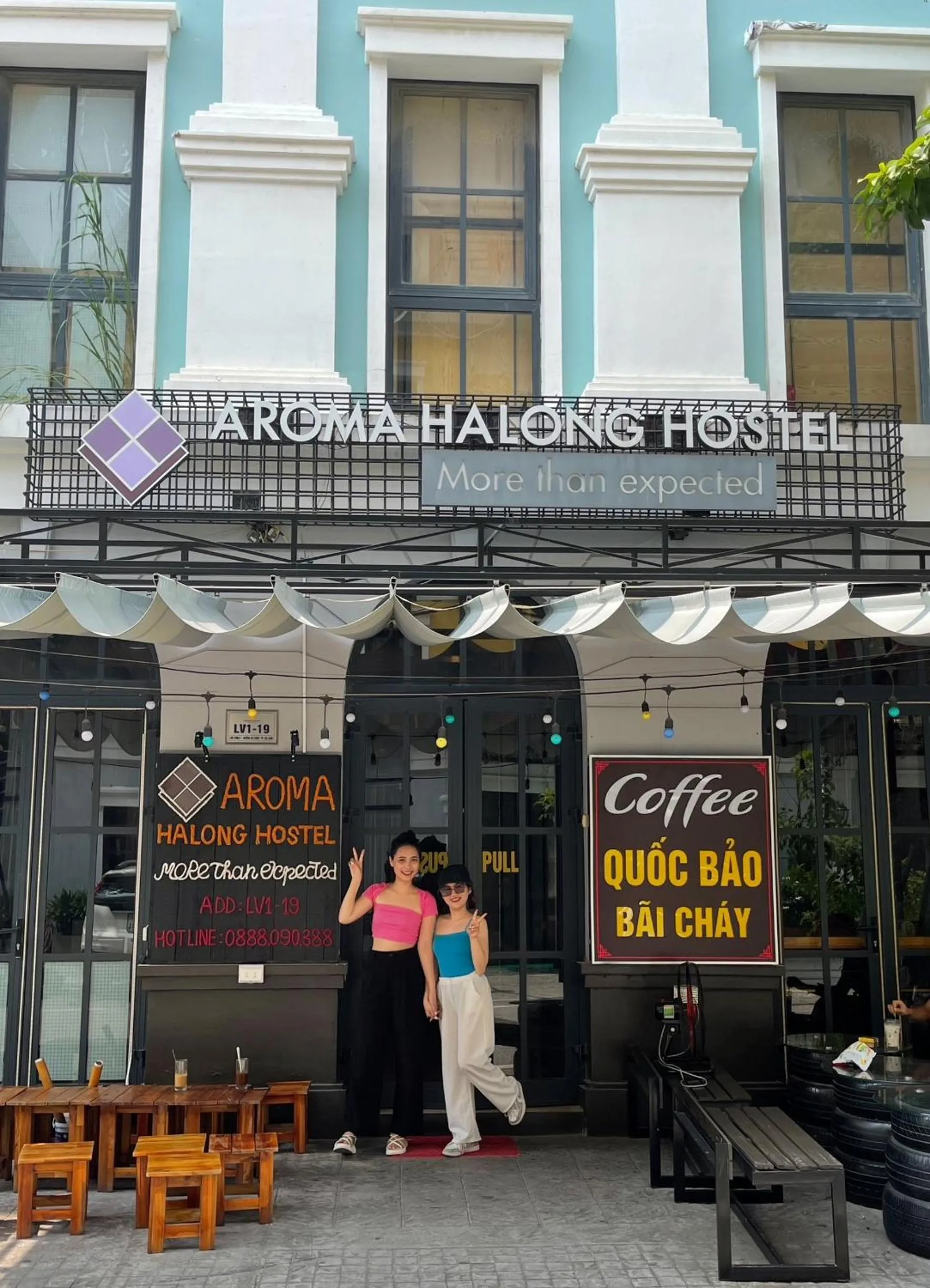 Property building in AROMA Ha Long Hotel