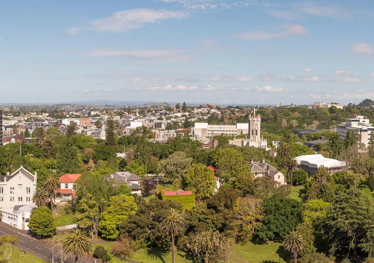 Garden view in Avani Metropolis Auckland Residences