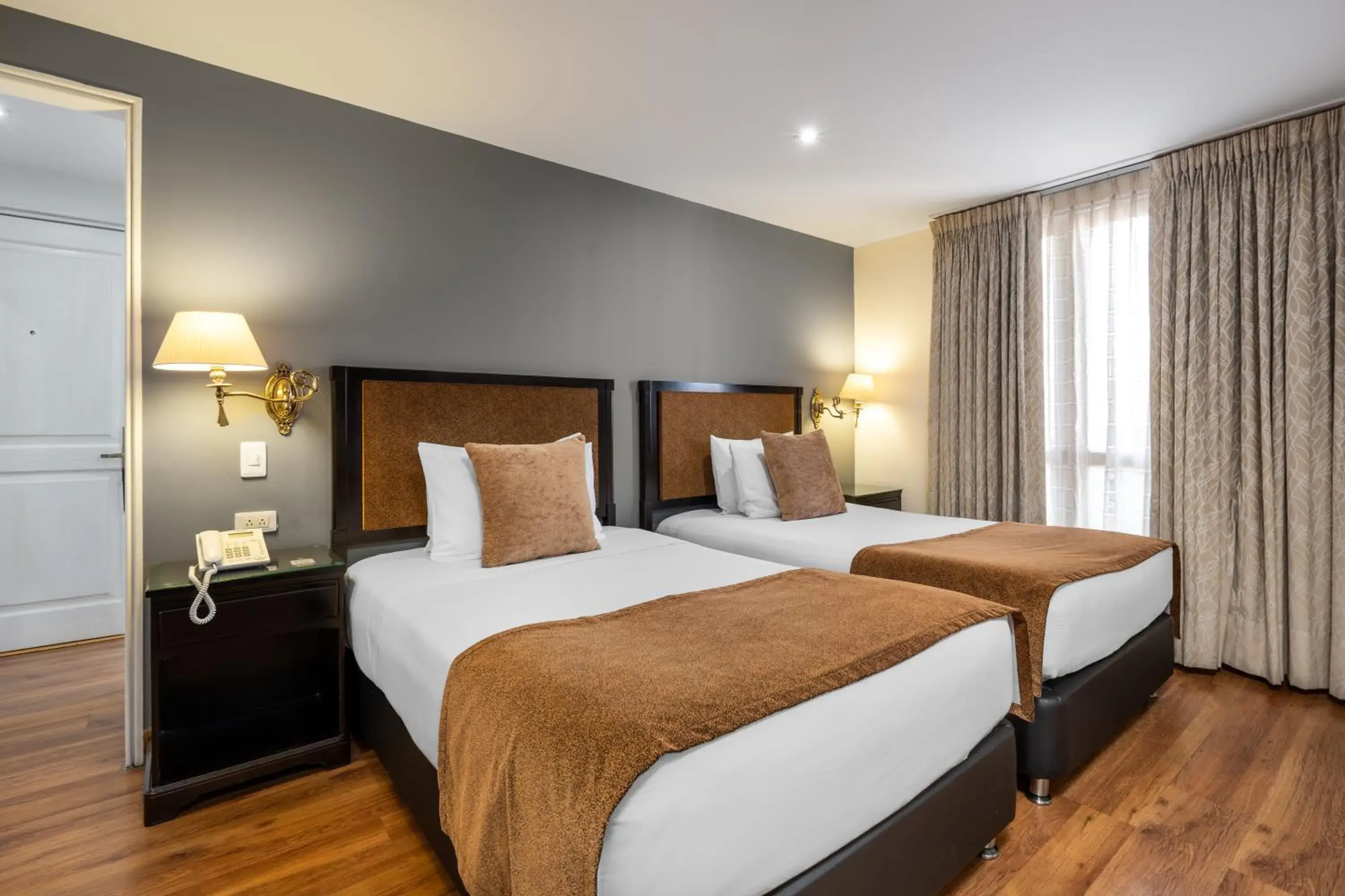 Twin Room in Hotel Le Manoir Bogotá Twin Room in Hotel Le Manoir Bogotá