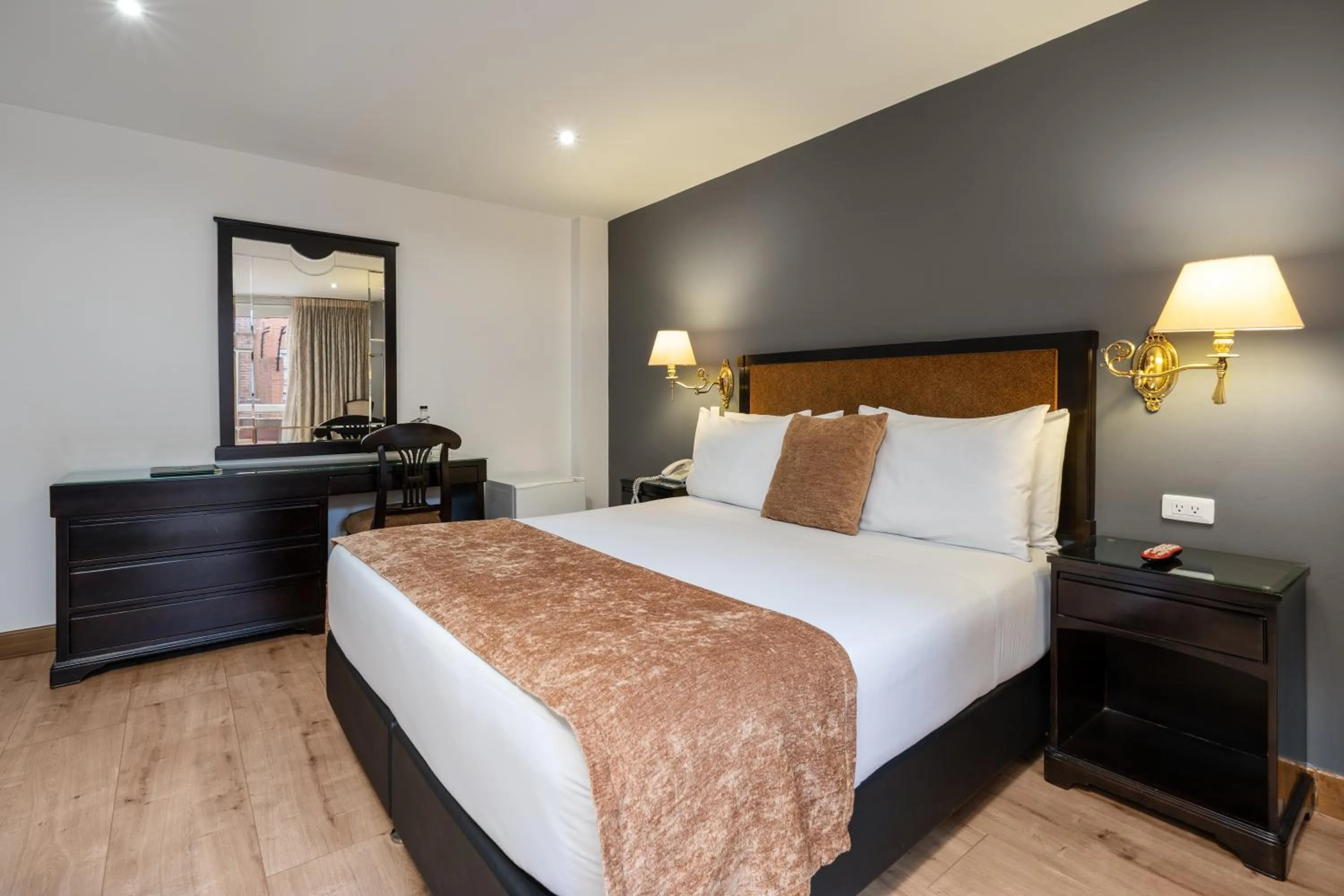 Bed in Hotel Le Manoir Bogotá