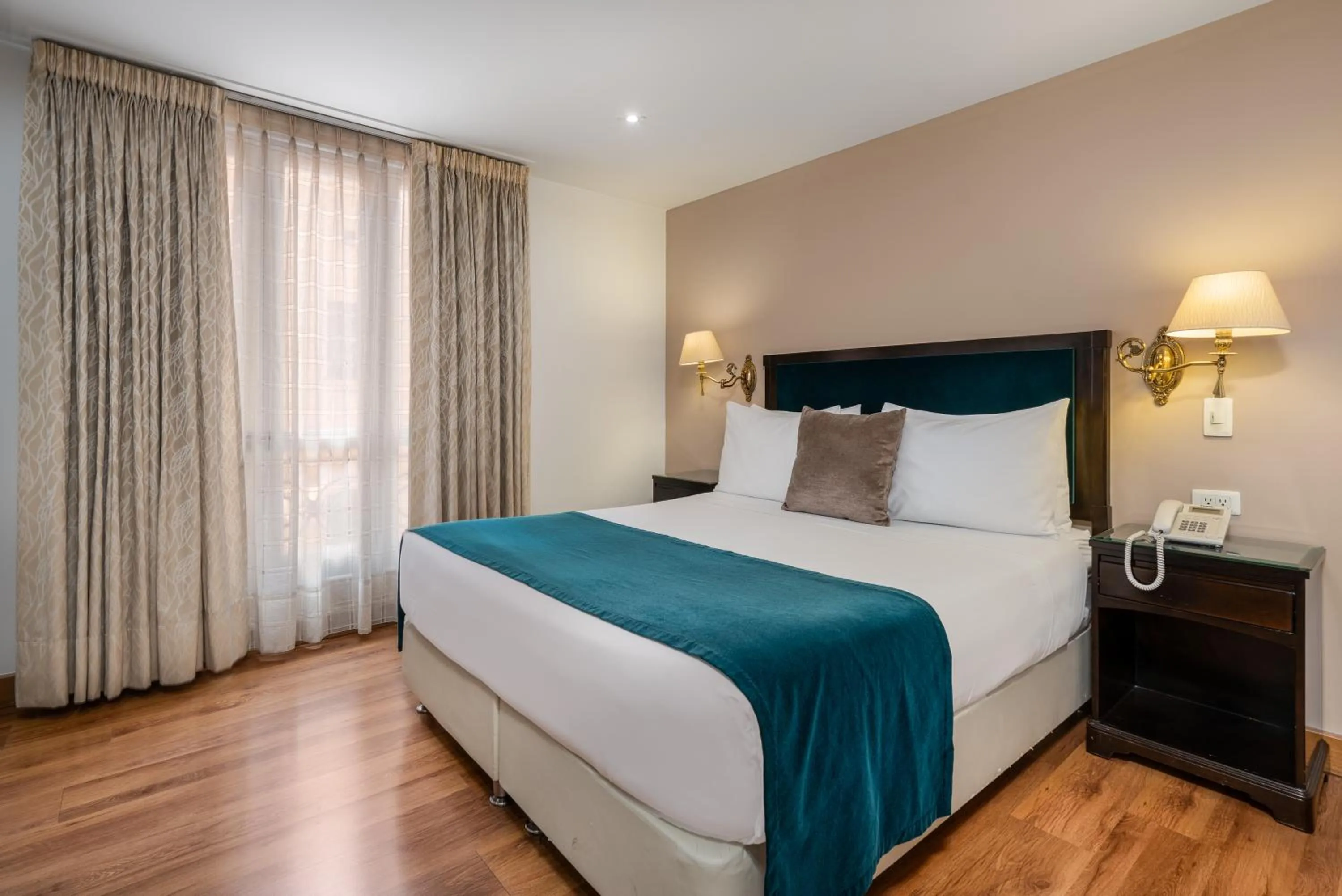 Bed in Hotel Le Manoir Bogotá