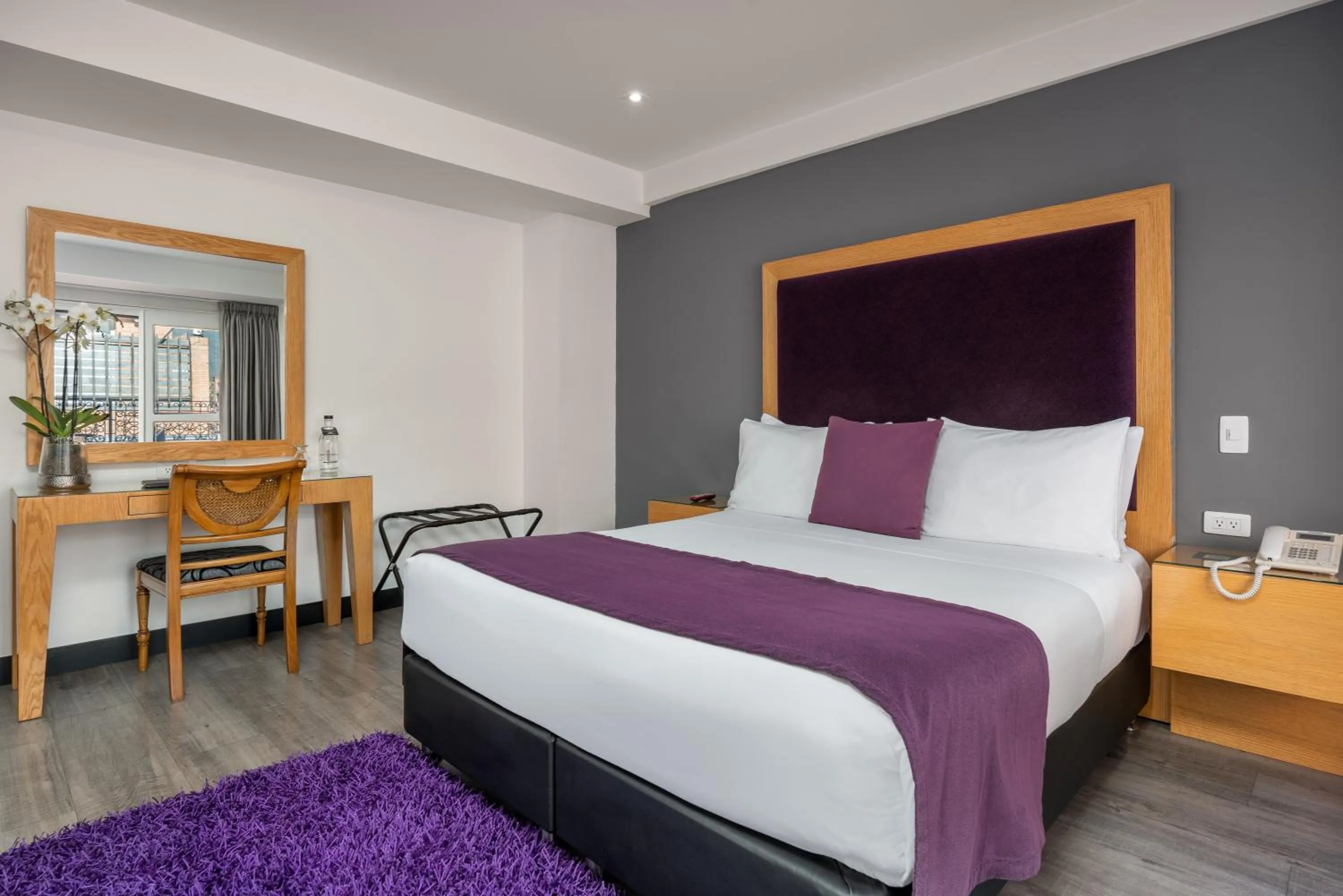 Bed in Hotel Le Manoir Bogotá