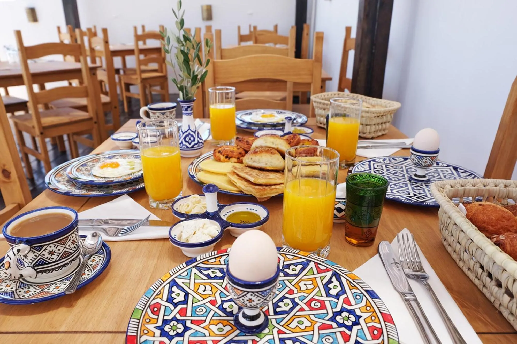 Restaurant/places to eat in Riad Alassala Fes