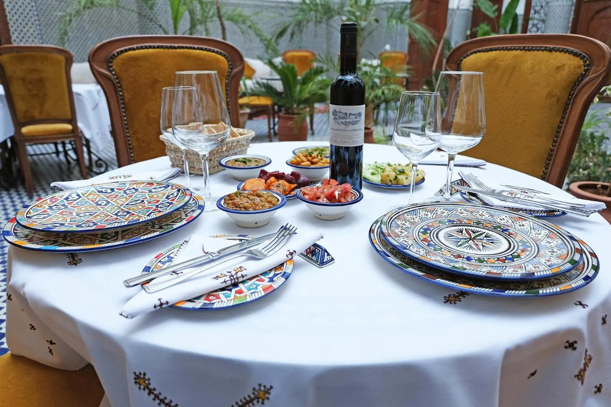 Restaurant/places to eat in Riad Alassala Fes