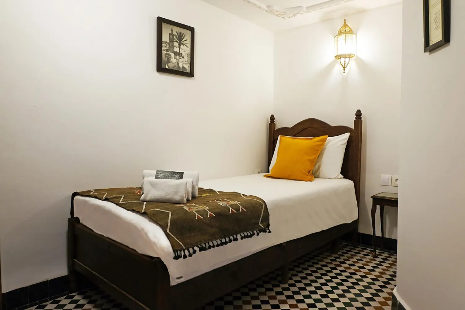Budget Single Room in Riad Alassala Fes