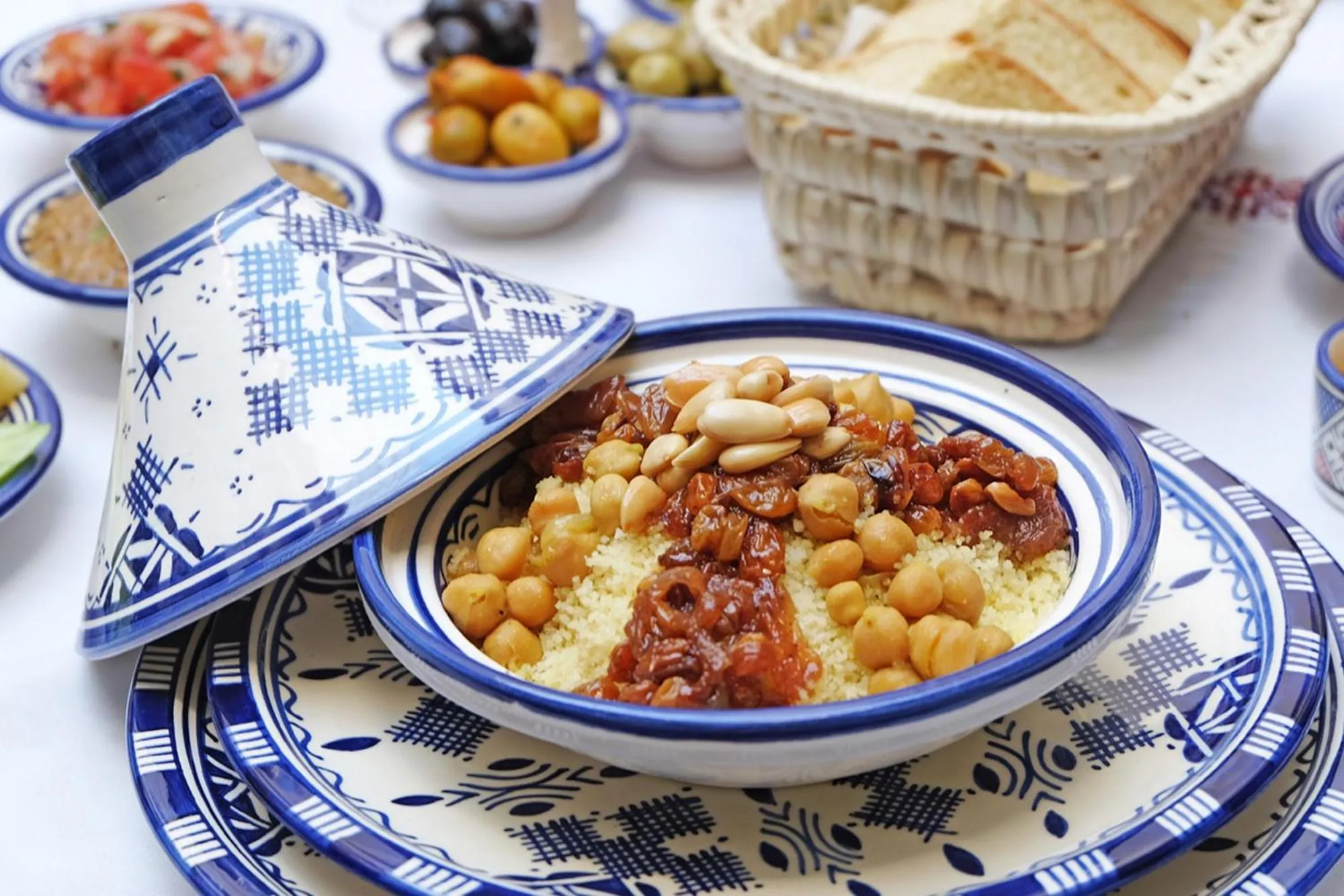 Food and drinks in Riad Alassala Fes