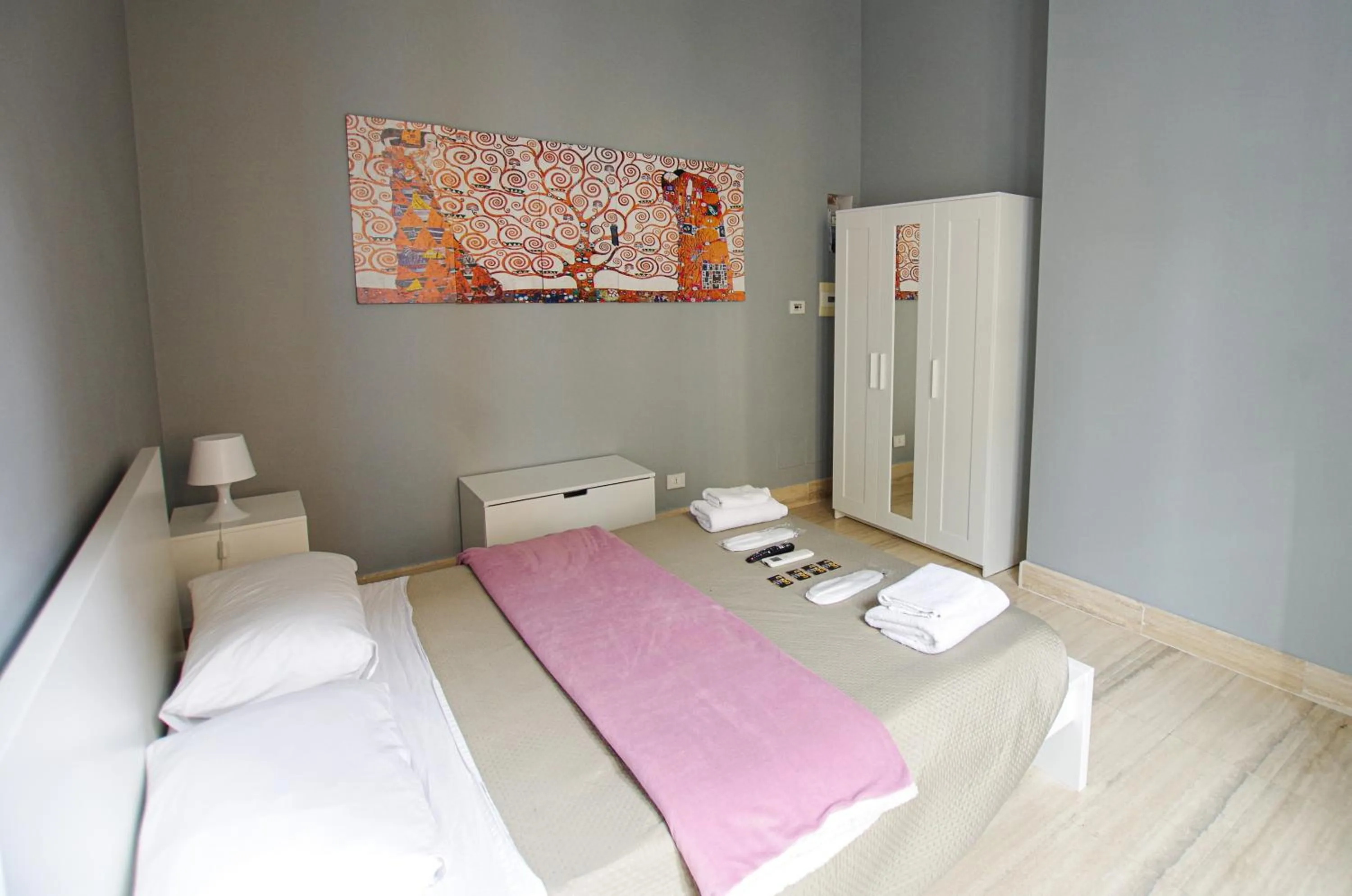 Bed in Old Bakery Rome GuestHouse