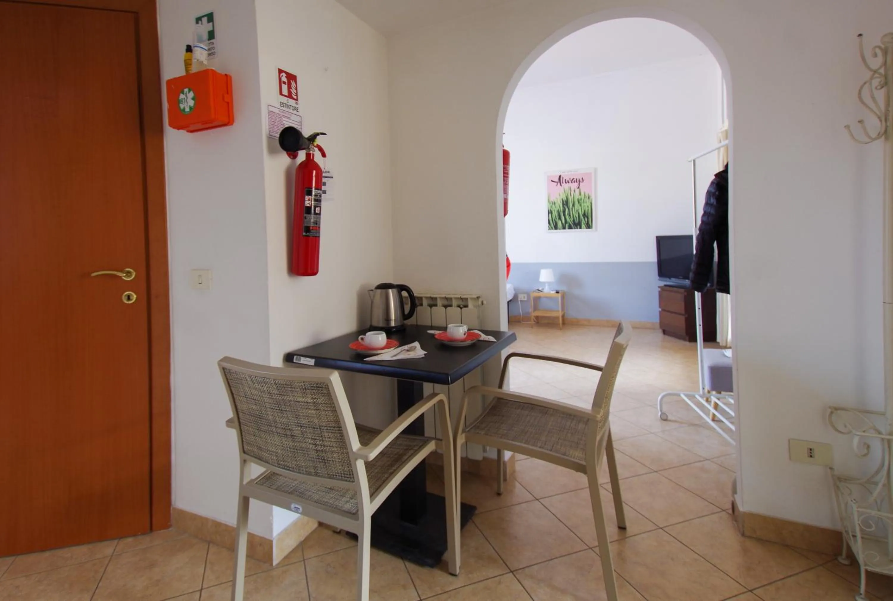 Seating area in Old Bakery Rome GuestHouse