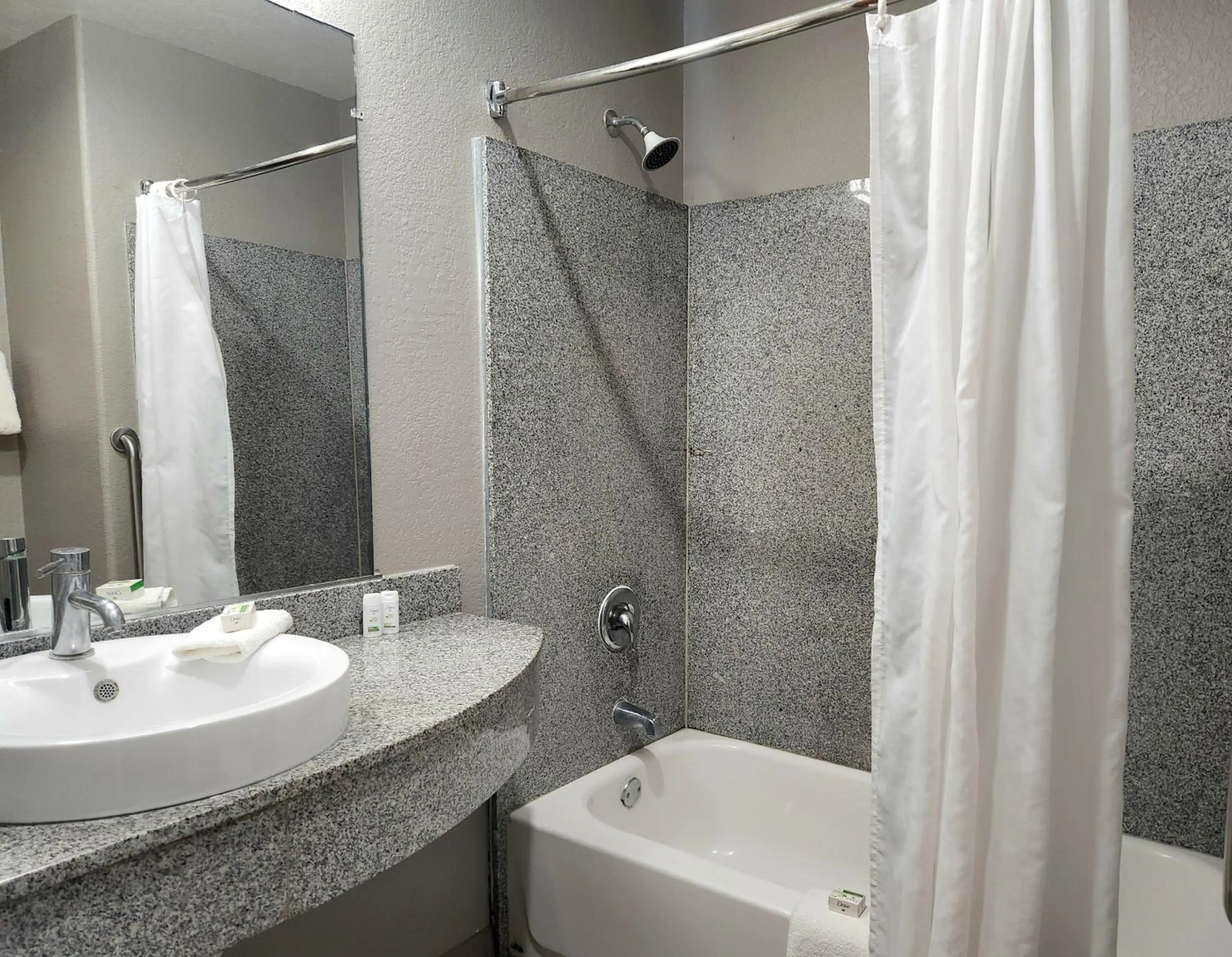 Bathroom in Baymont by Wyndham San Antonio Airport