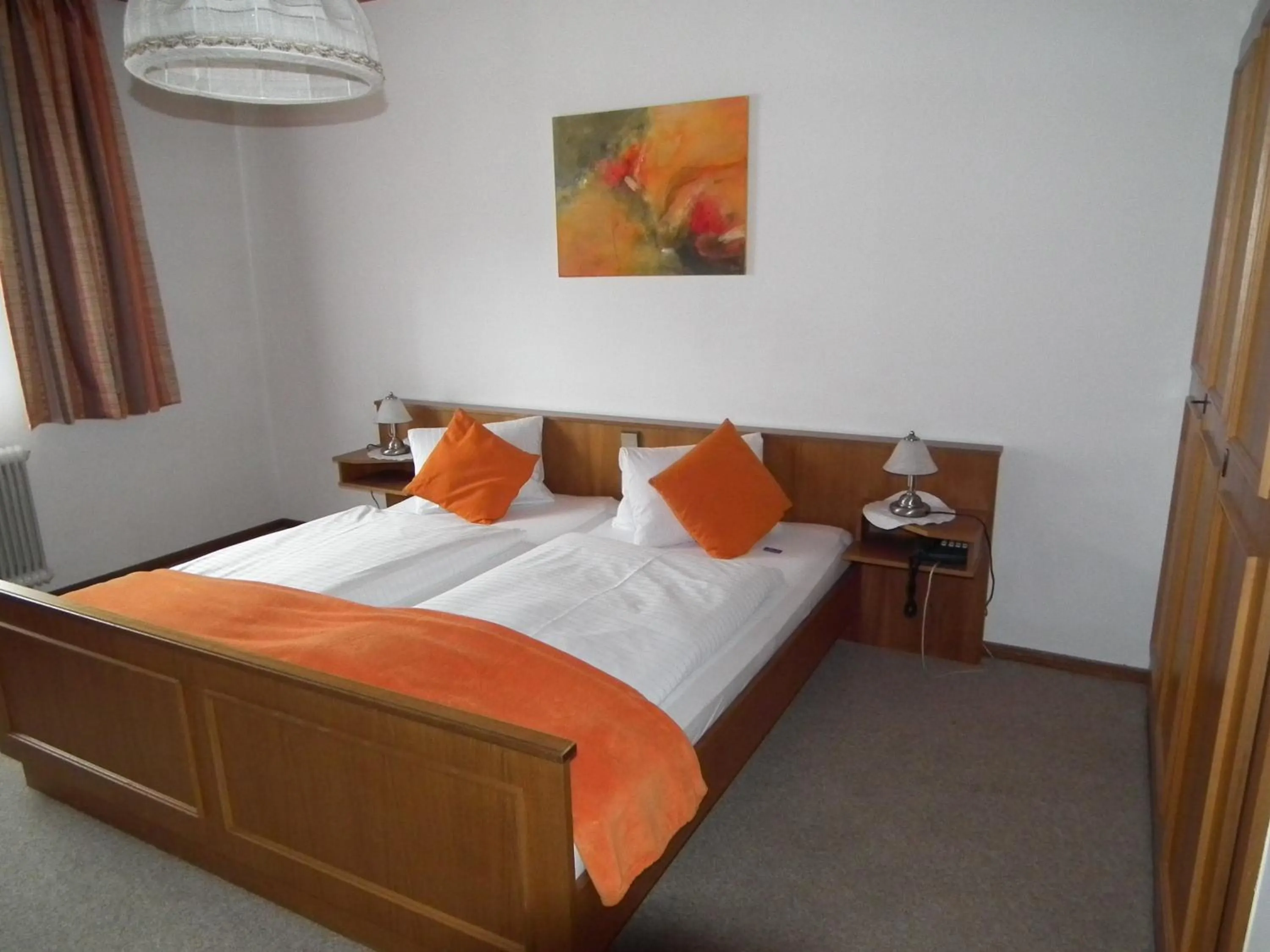 Bed in Hotel die Traube