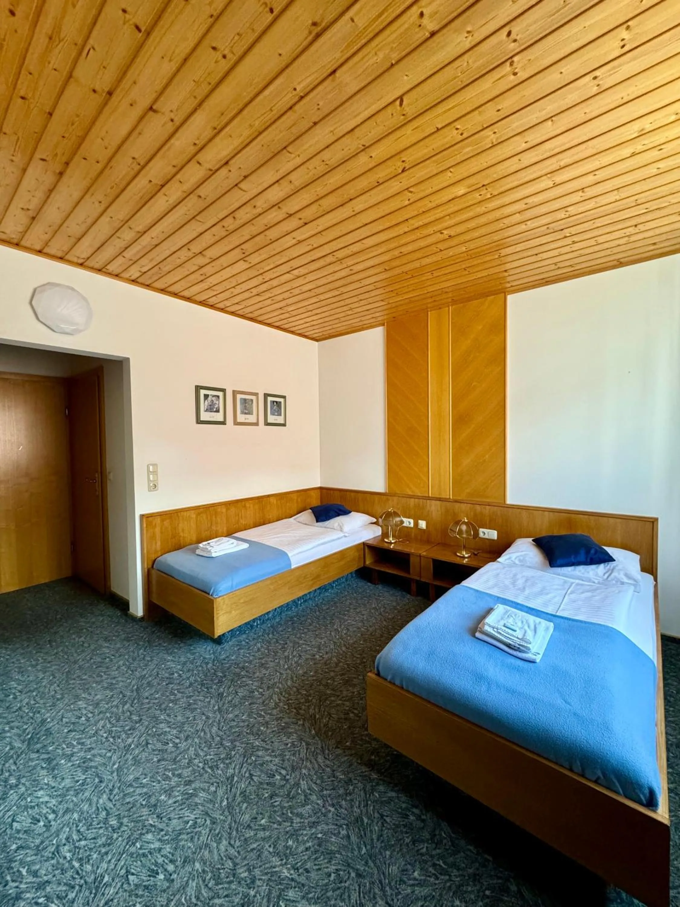 Bed in Hotel die Traube