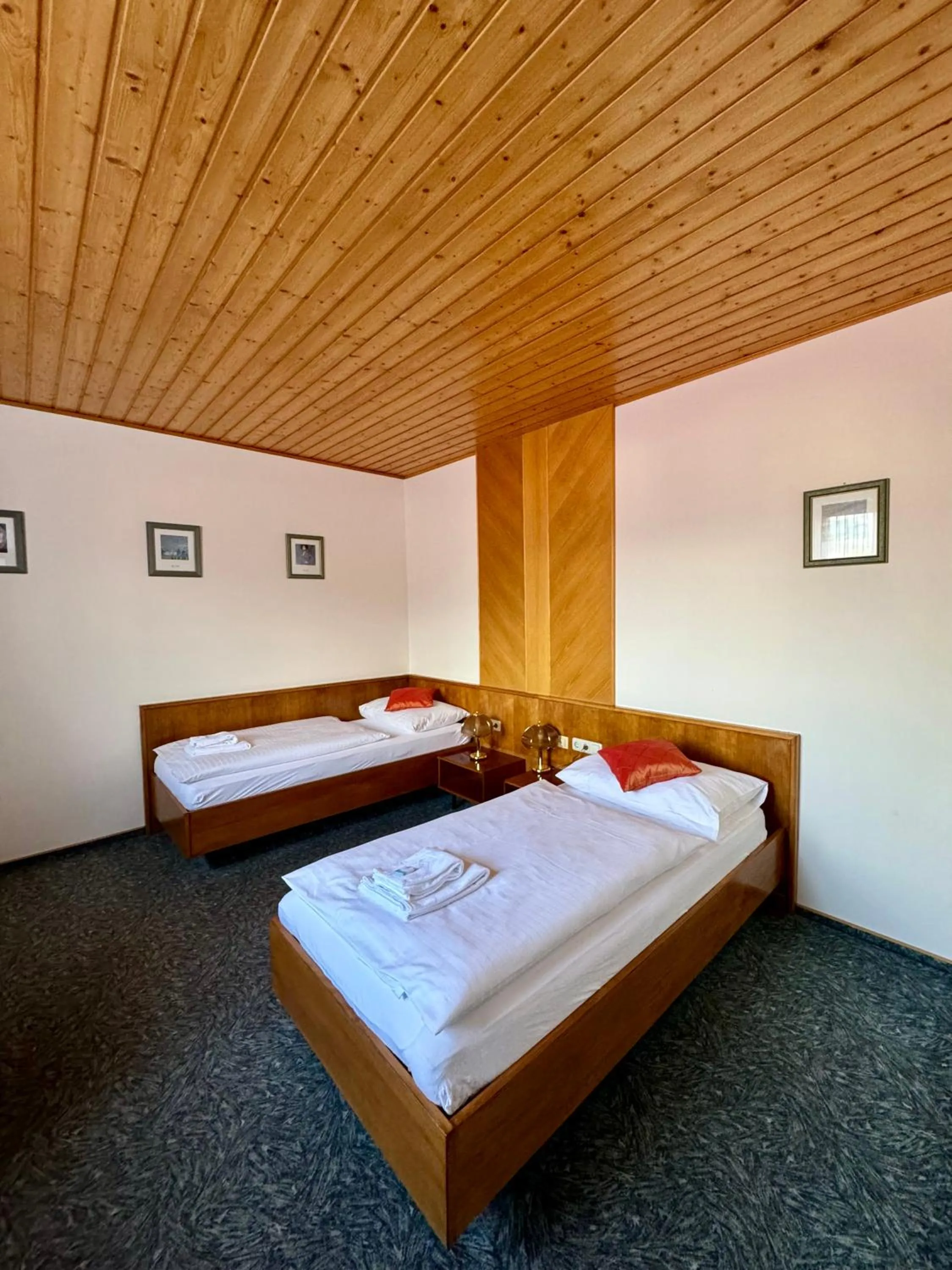 Bed in Hotel die Traube