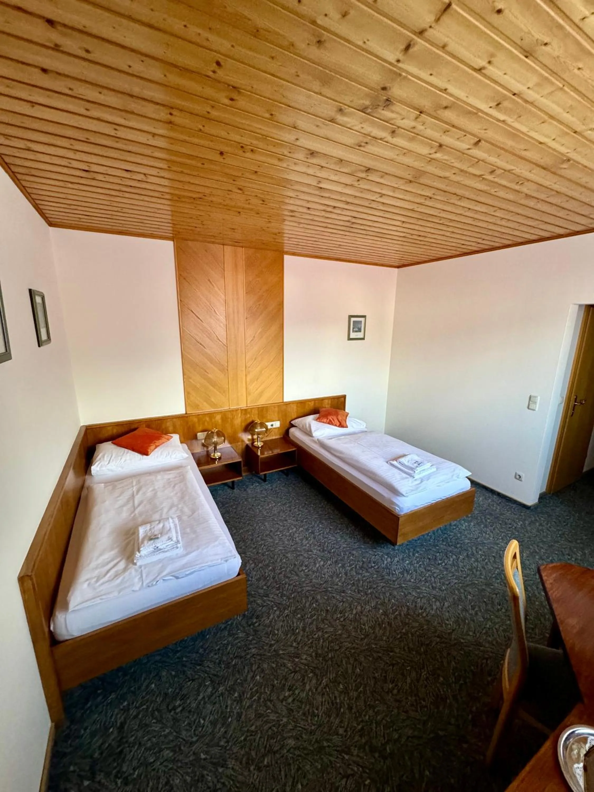 Bed in Hotel die Traube