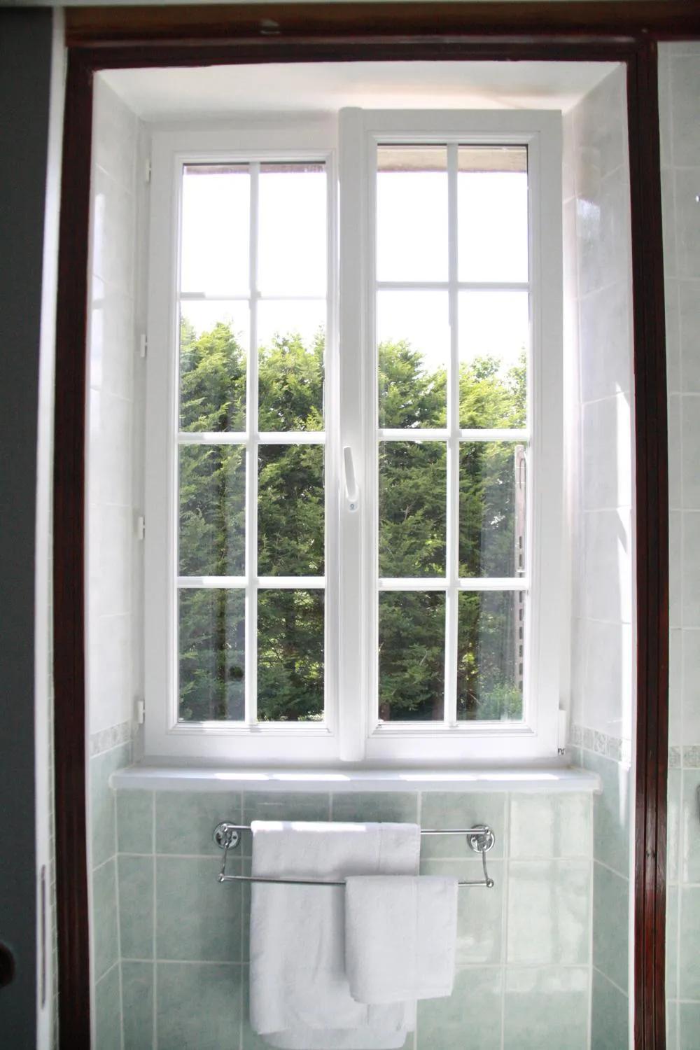 Garden view in Maison Boulvern