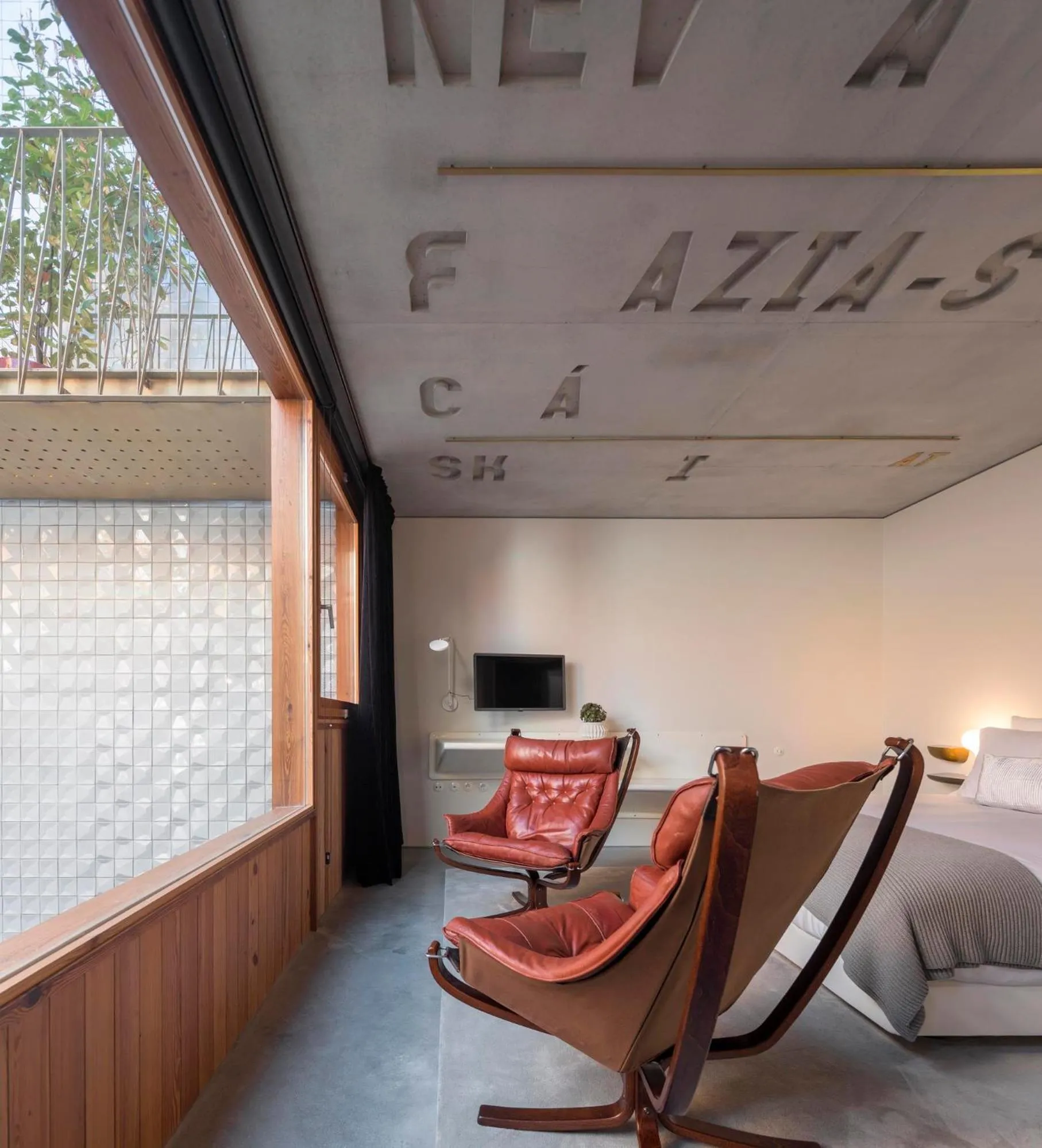 Bed in Hotel Tipografia do Conto by Casa do Conto