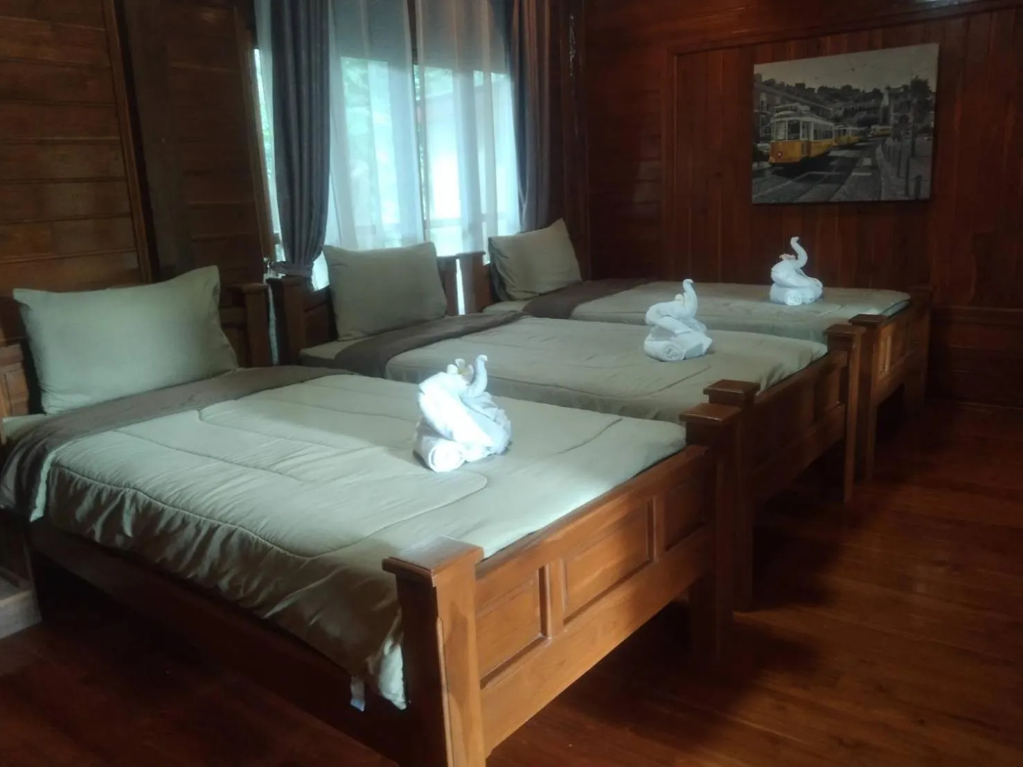 Bed in Denchai City Resort เด่นชัยซิตี้ รีสอร์ท