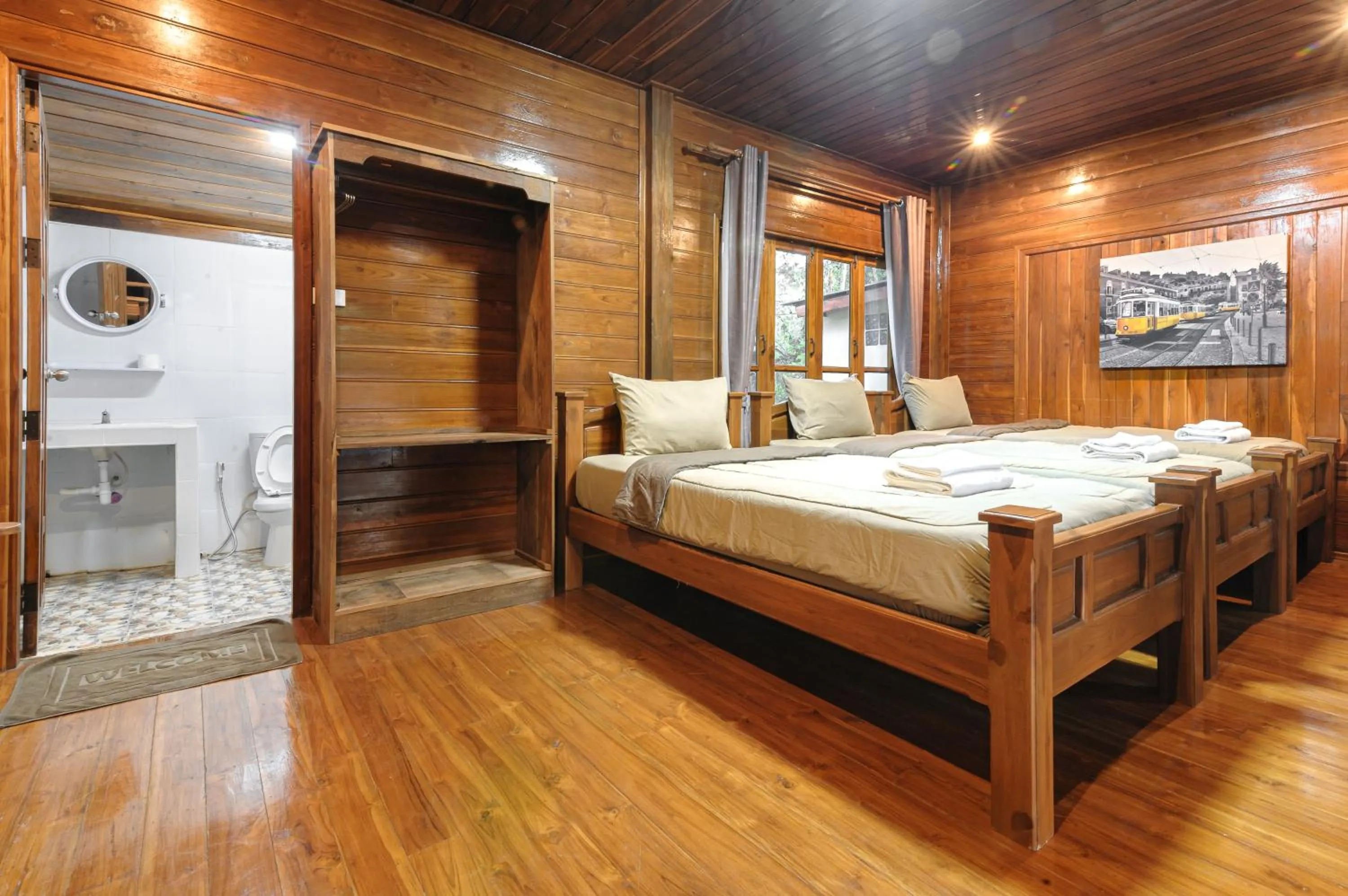 Bed in Denchai City Resort เด่นชัยซิตี้ รีสอร์ท