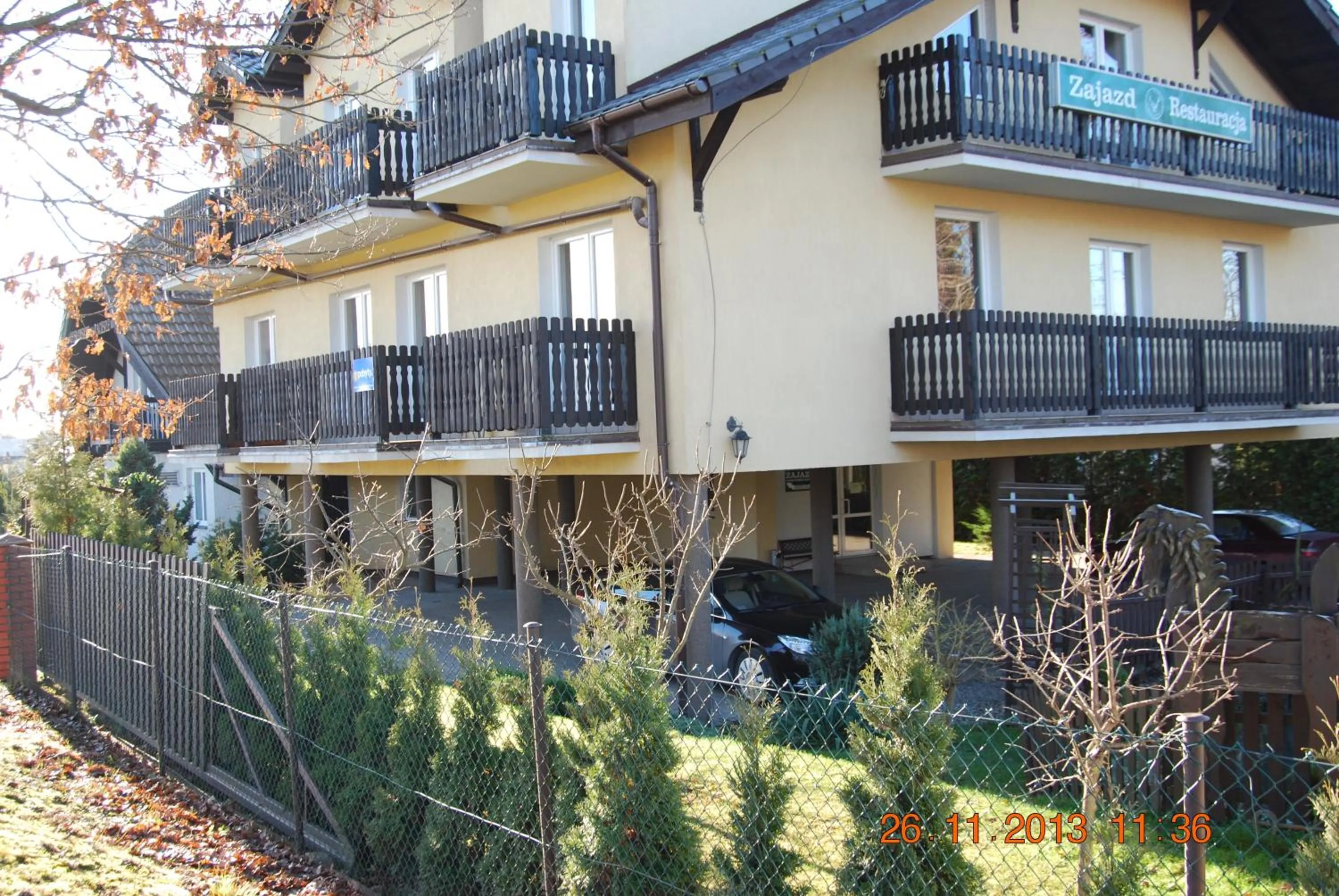 Facade/entrance in Zajazd i Restauracja "Myśliwskie Zacisze"