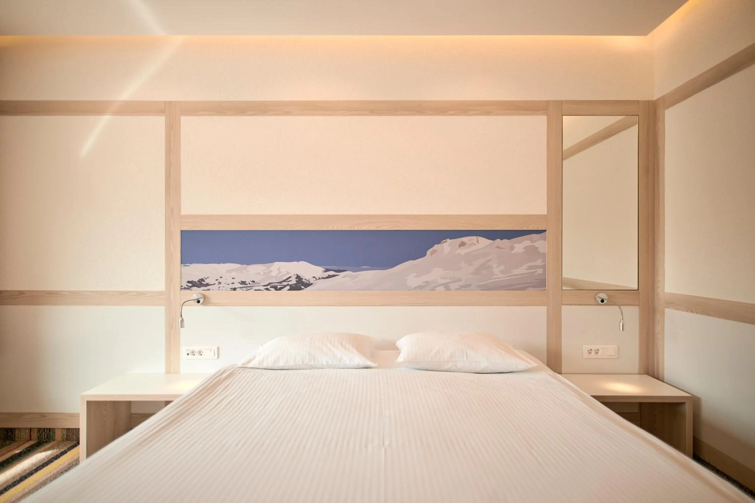 Bed in Hotel Han Bjelašnica