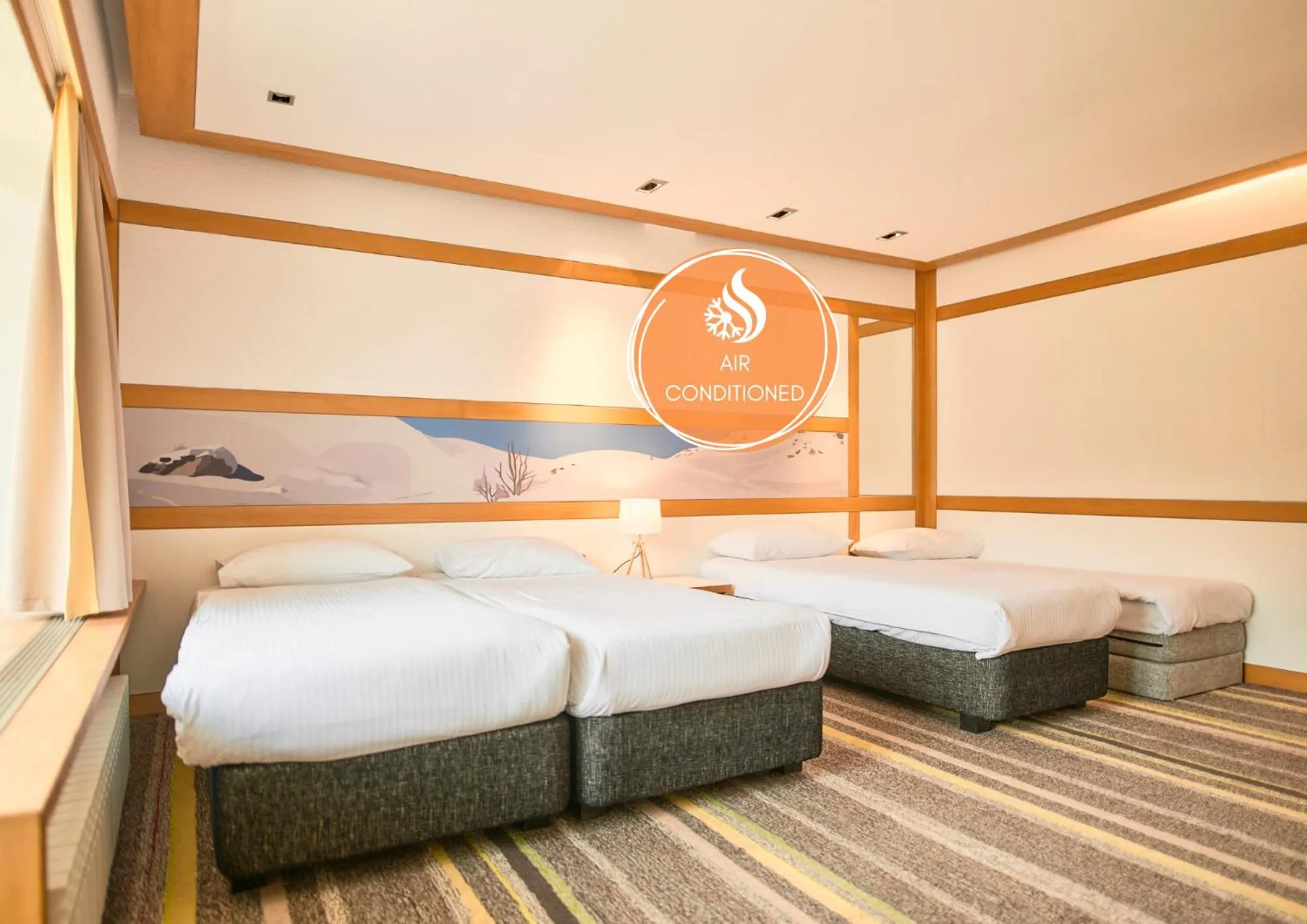 Bed in Hotel Han Bjelašnica