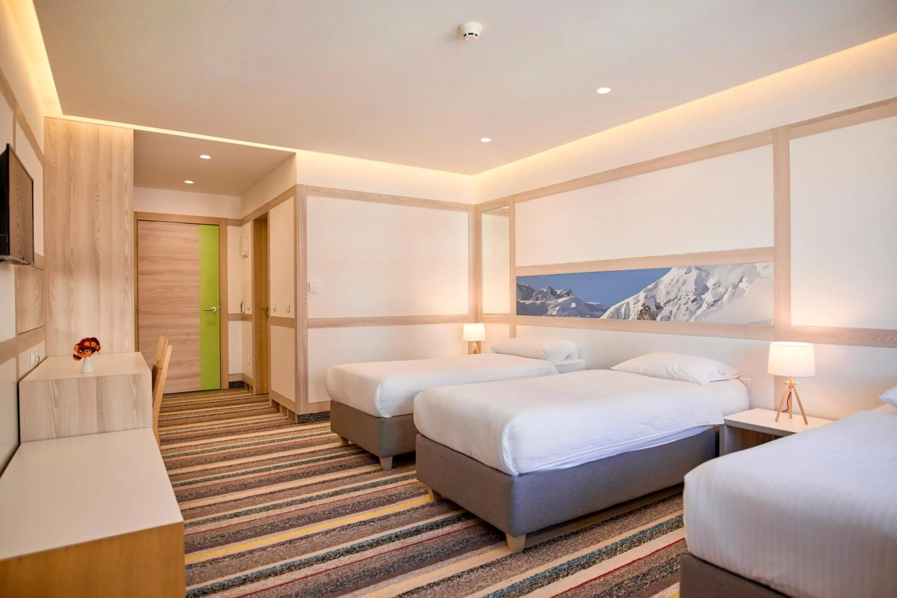 Bed in Hotel Han Bjelašnica